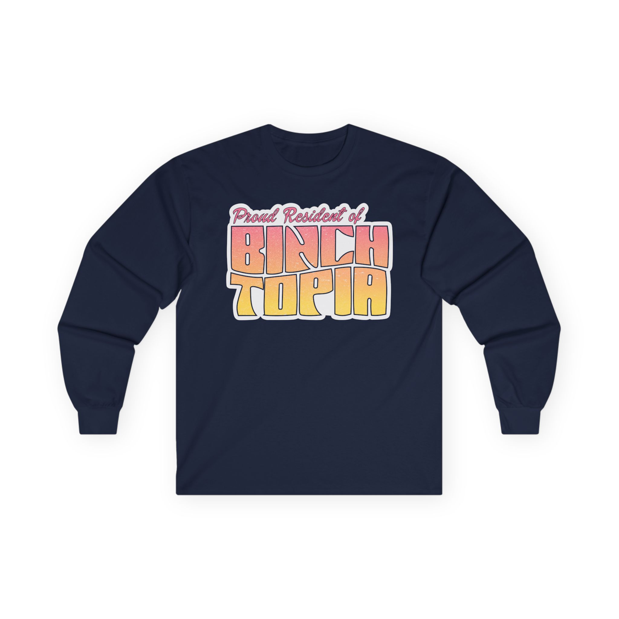 Binchtopia Unisex Ultra Cotton Long Sleeve Tee