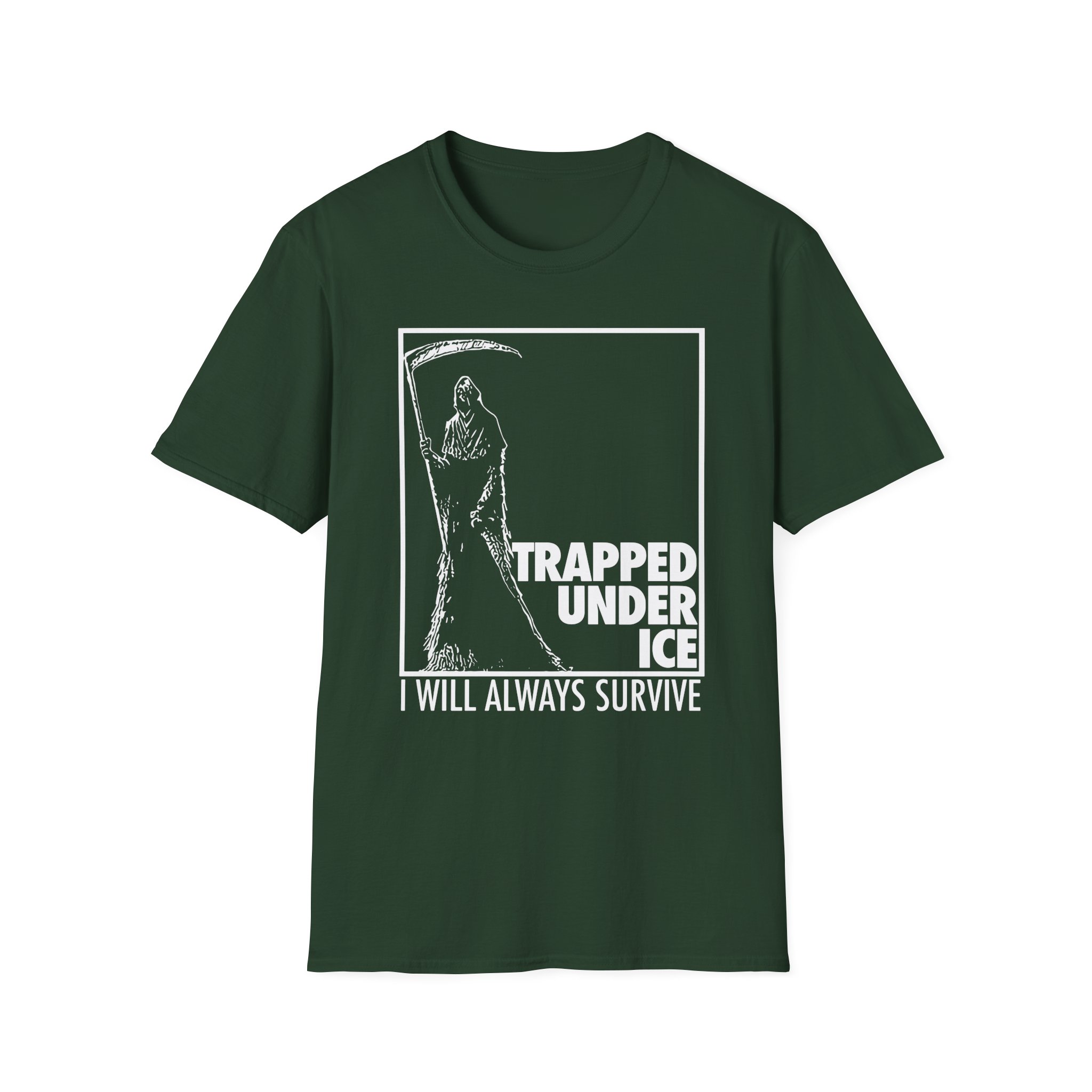 Trapped Under Ice Reaper Unisex Softstyle T-Shirt