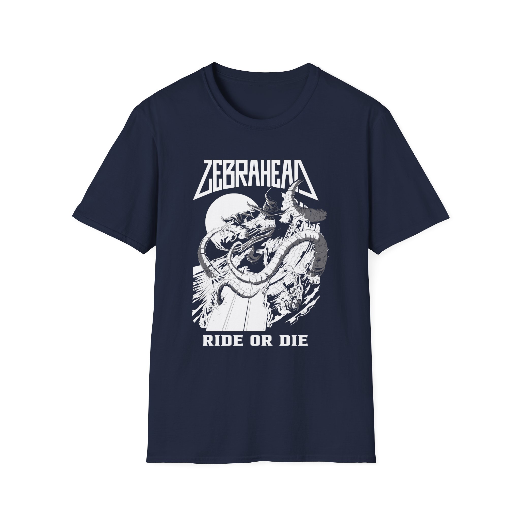 Zebrahead Ride or Die Unisex Softstyle T-Shirt