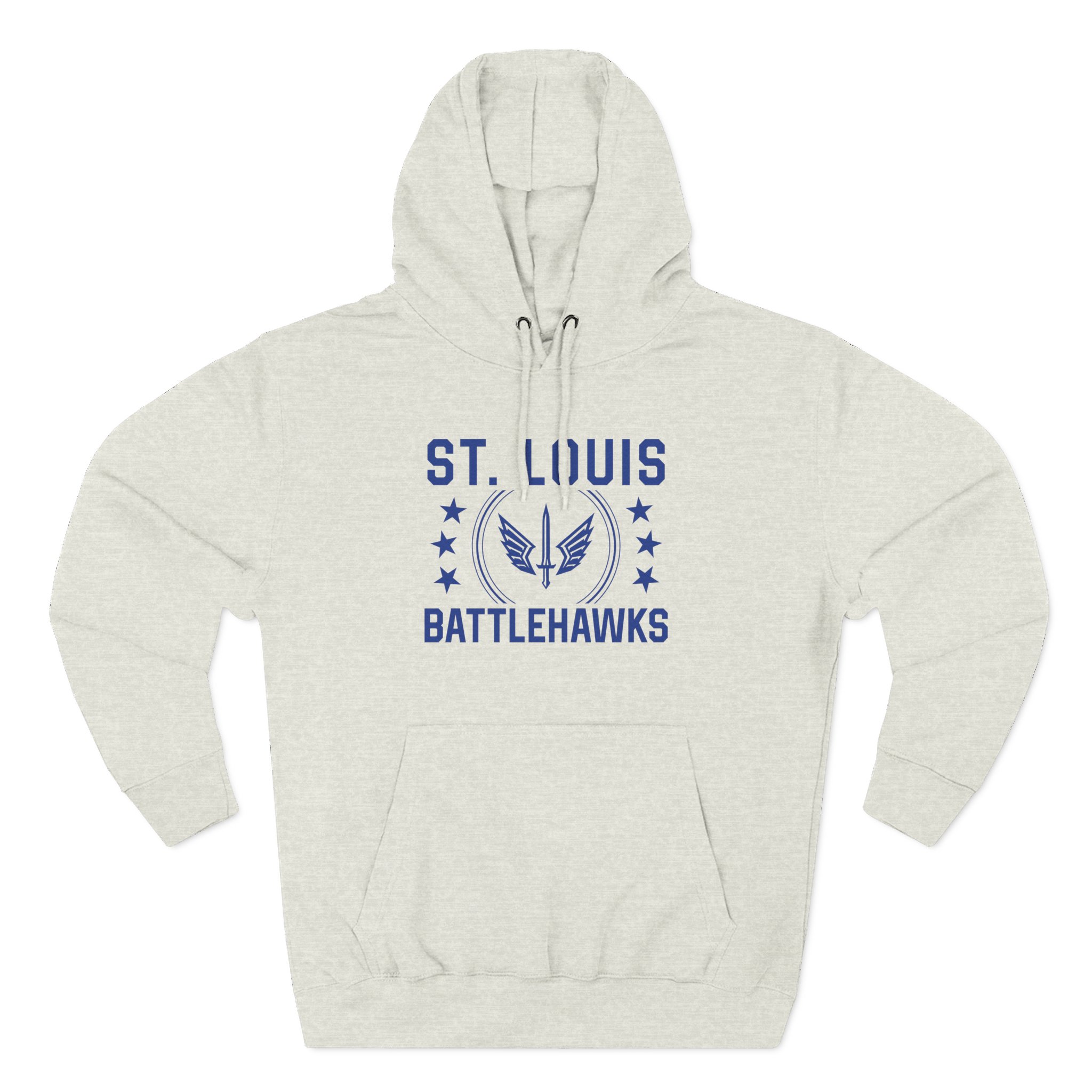 St. Louis Battlehawks Sportiqe Comfy Three-Panel Fleece Hoodie