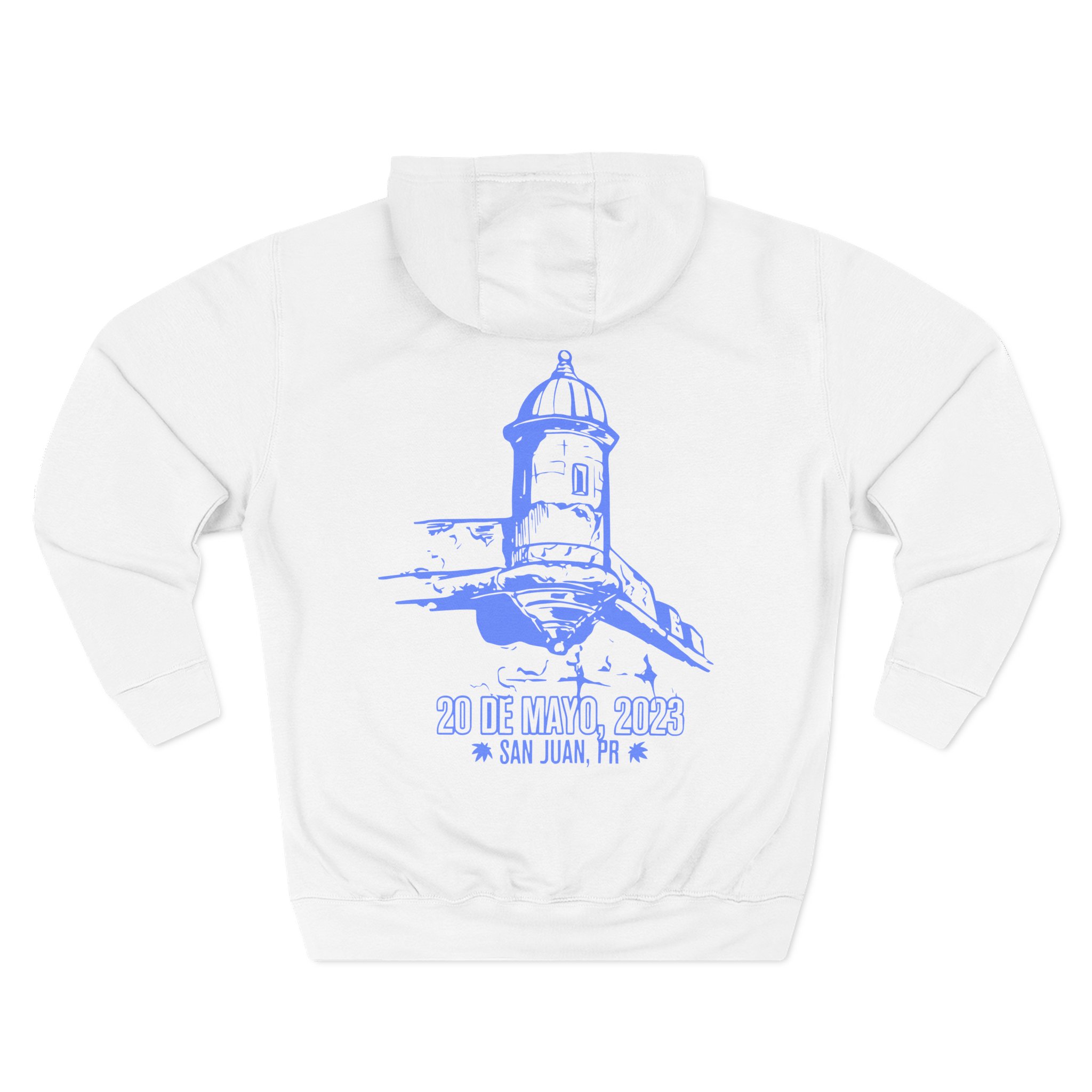 Eladio Carrion Puerto Rico Three-Panel Fleece Hoodie