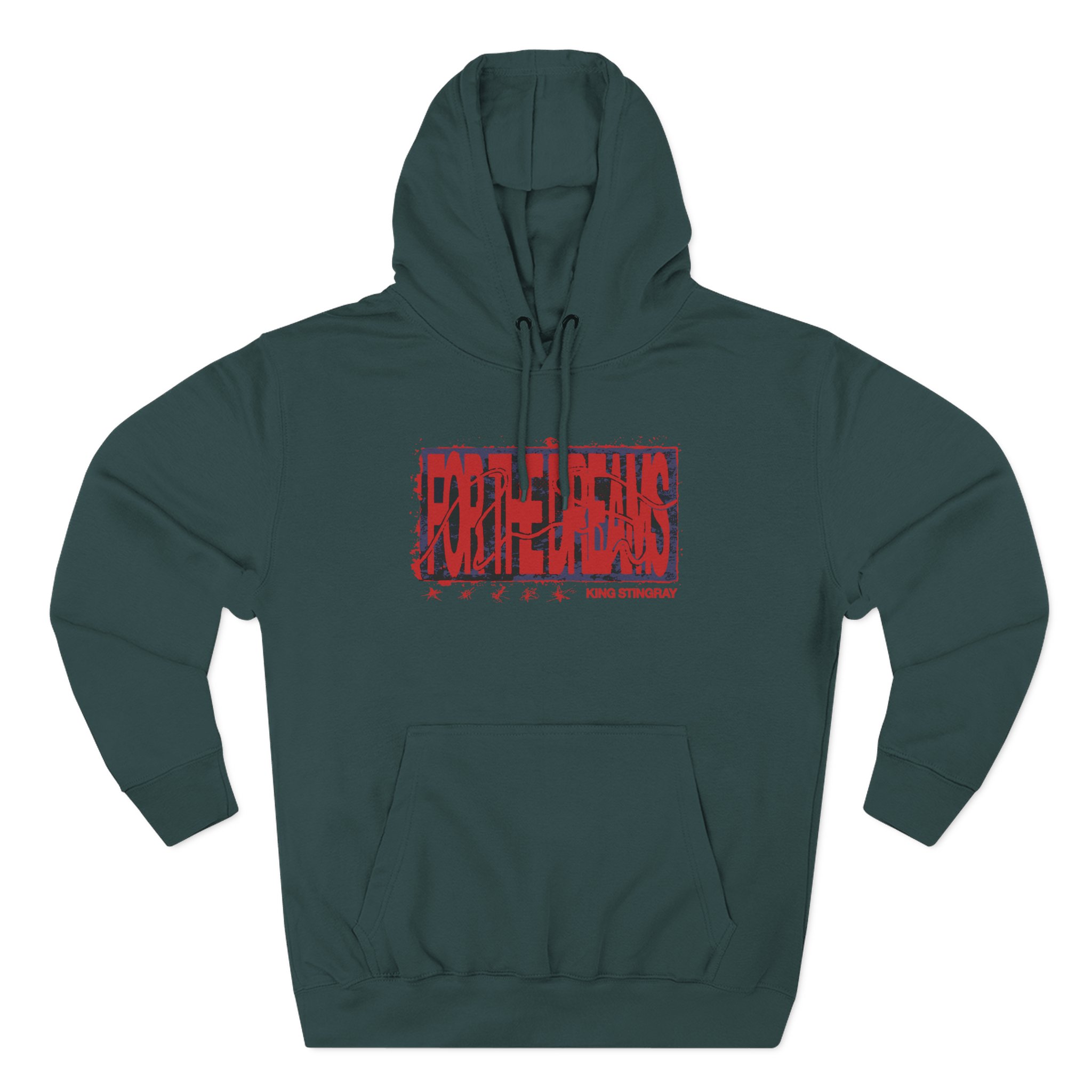 King Stingray for the Dreams Three-Panel Fleece Hoodie