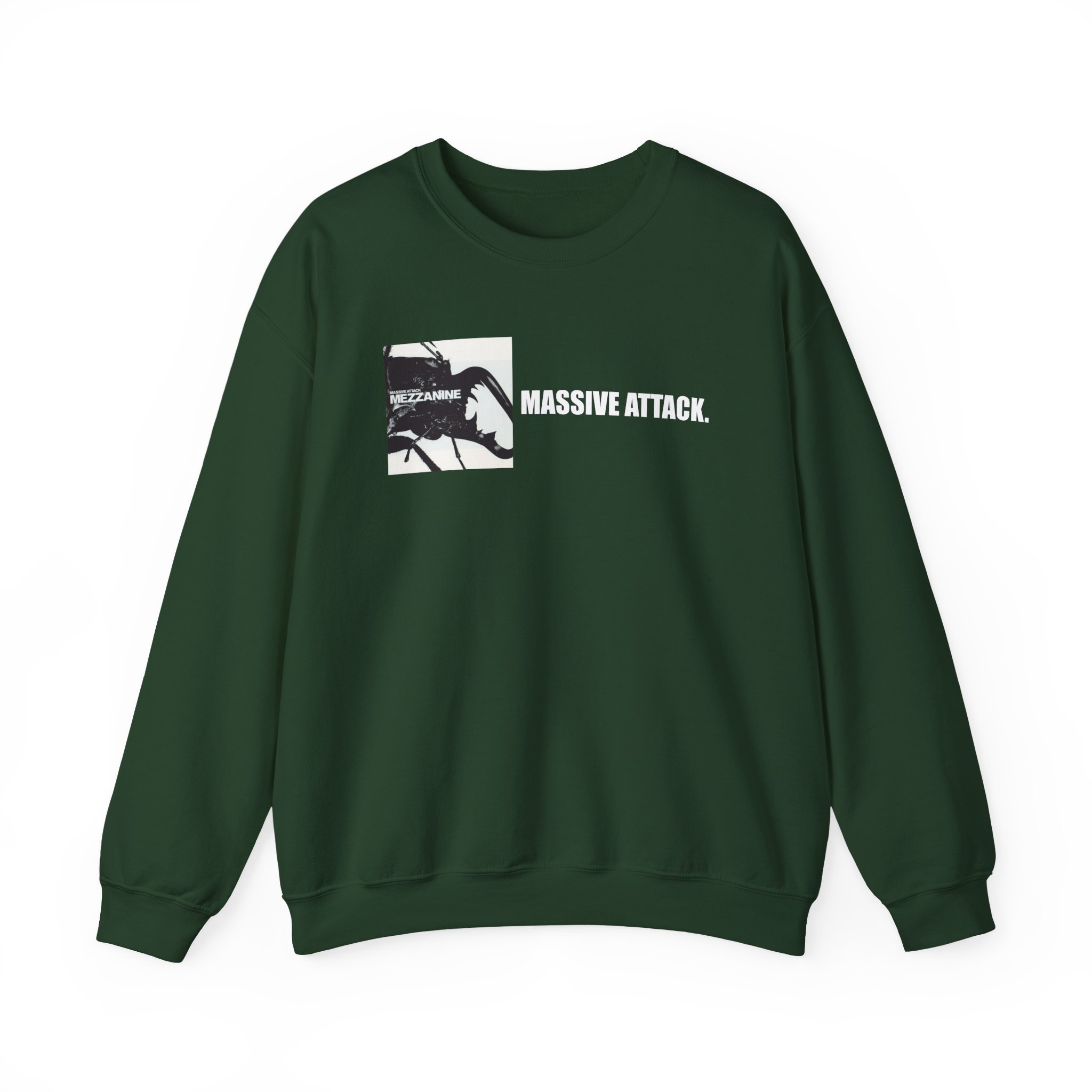 Massive Attack Unisex Heavy Blendâ„¢ Crewneck Sweatshirt