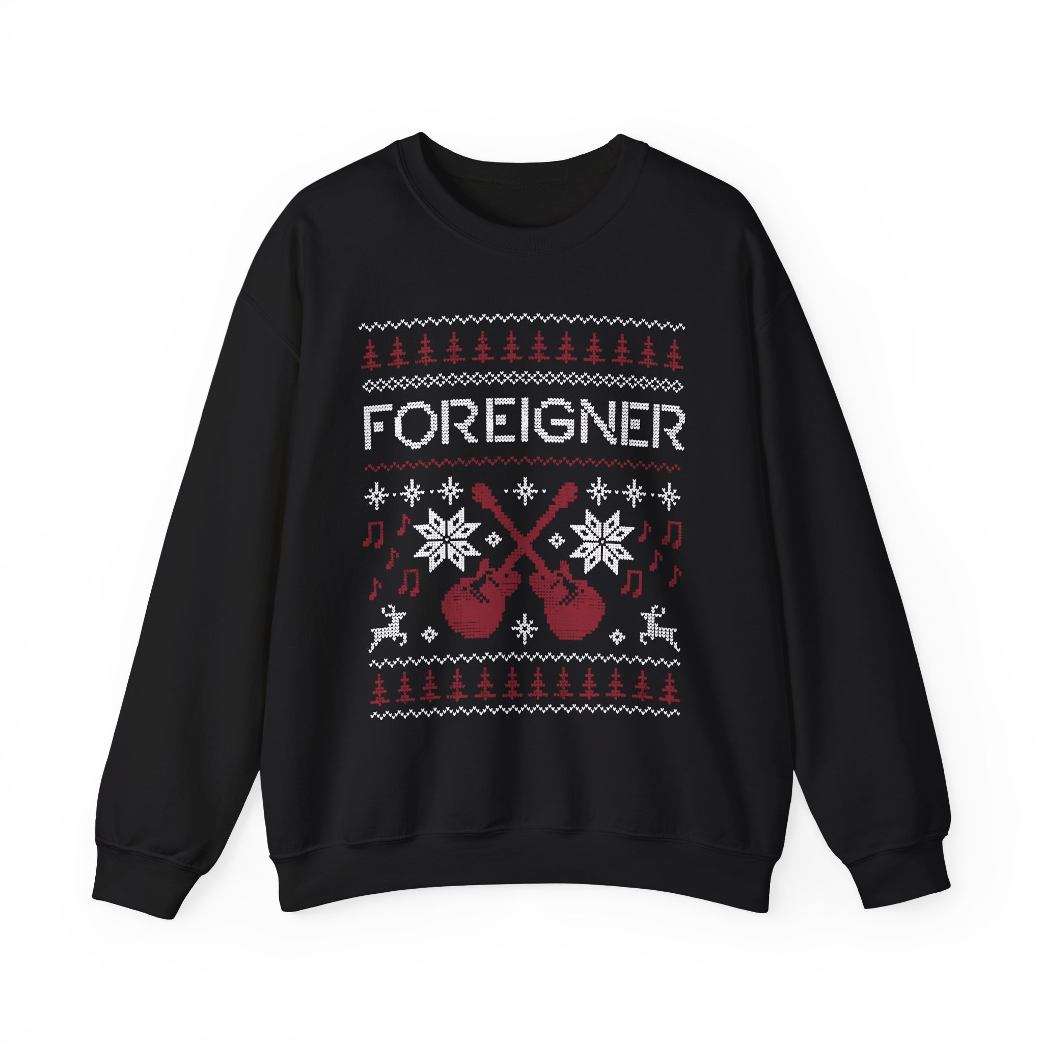Foreigner Holiday Unisex Heavy Blendâ„¢ Crewneck Sweatshirt