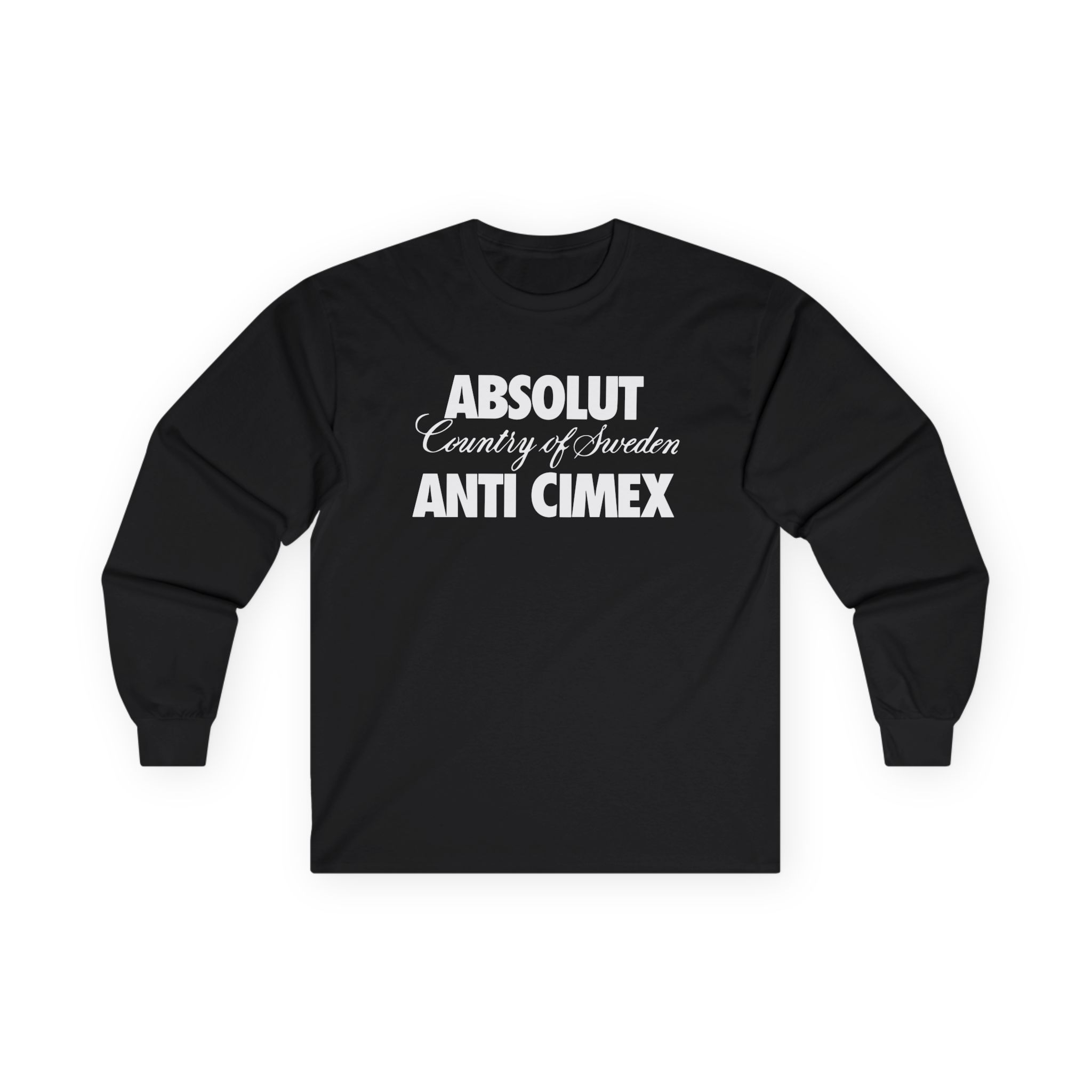 Anti Cimex Absolut Country of Sweden Unisex Ultra Cotton Long Sleeve Tee