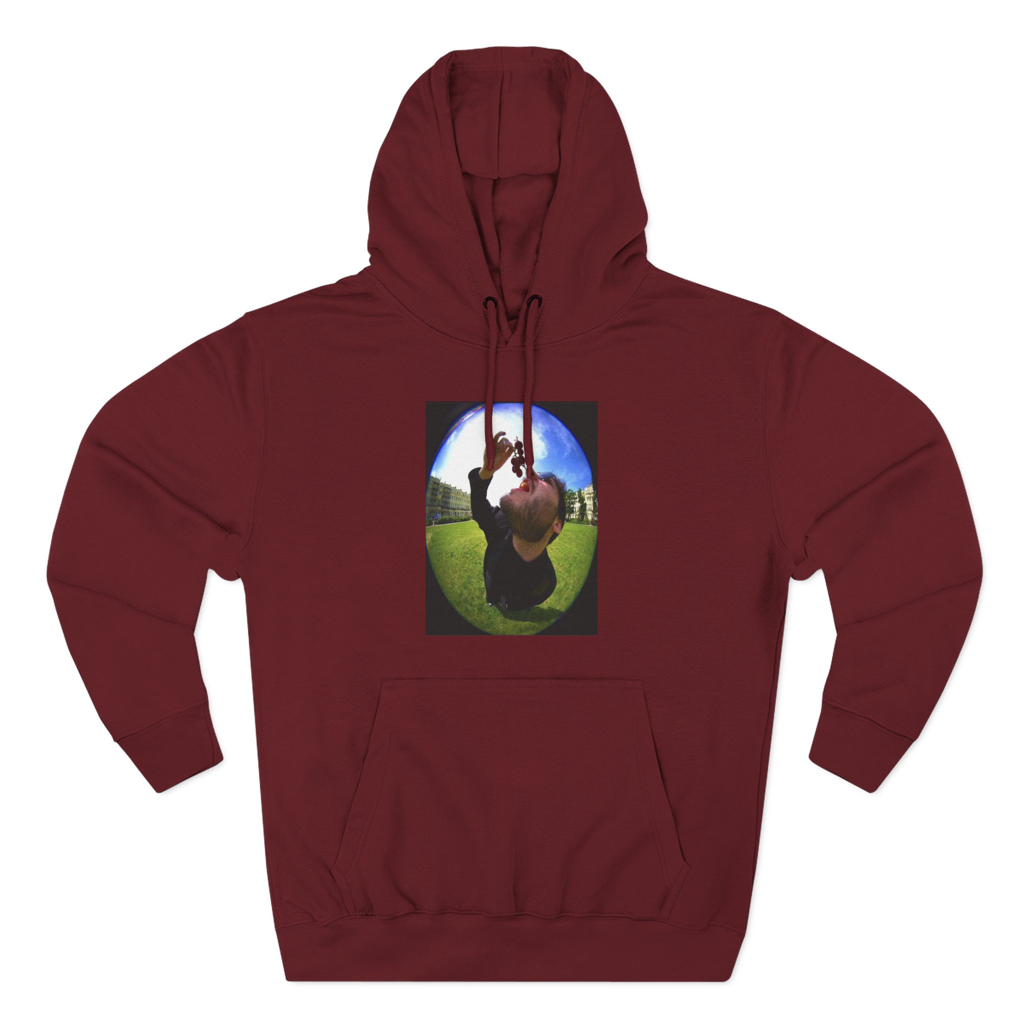 Grapes by James Marriott Three-Panel Fleece Hoodie