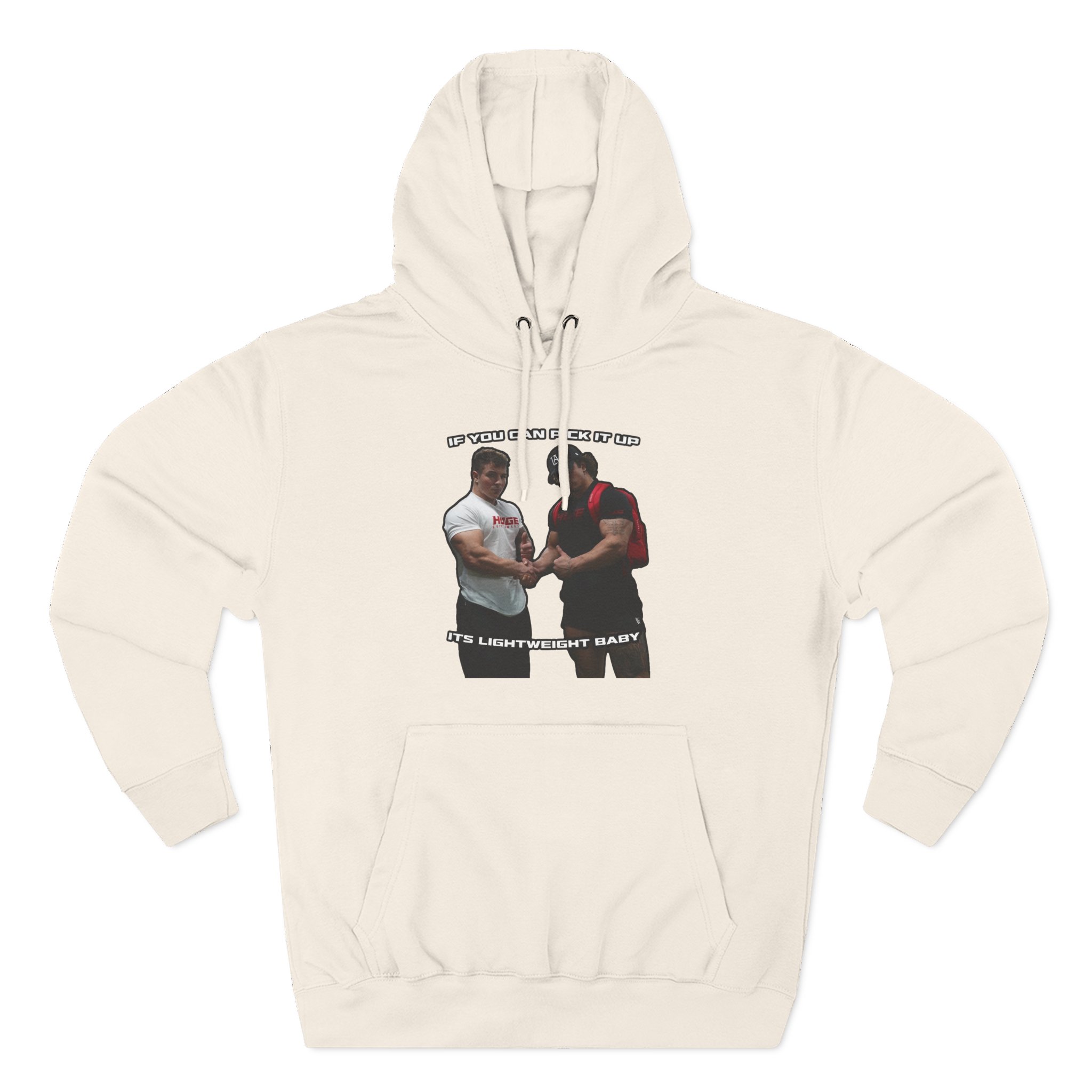 Tren Twins Lightweight Three-Panel Fleece Hoodie