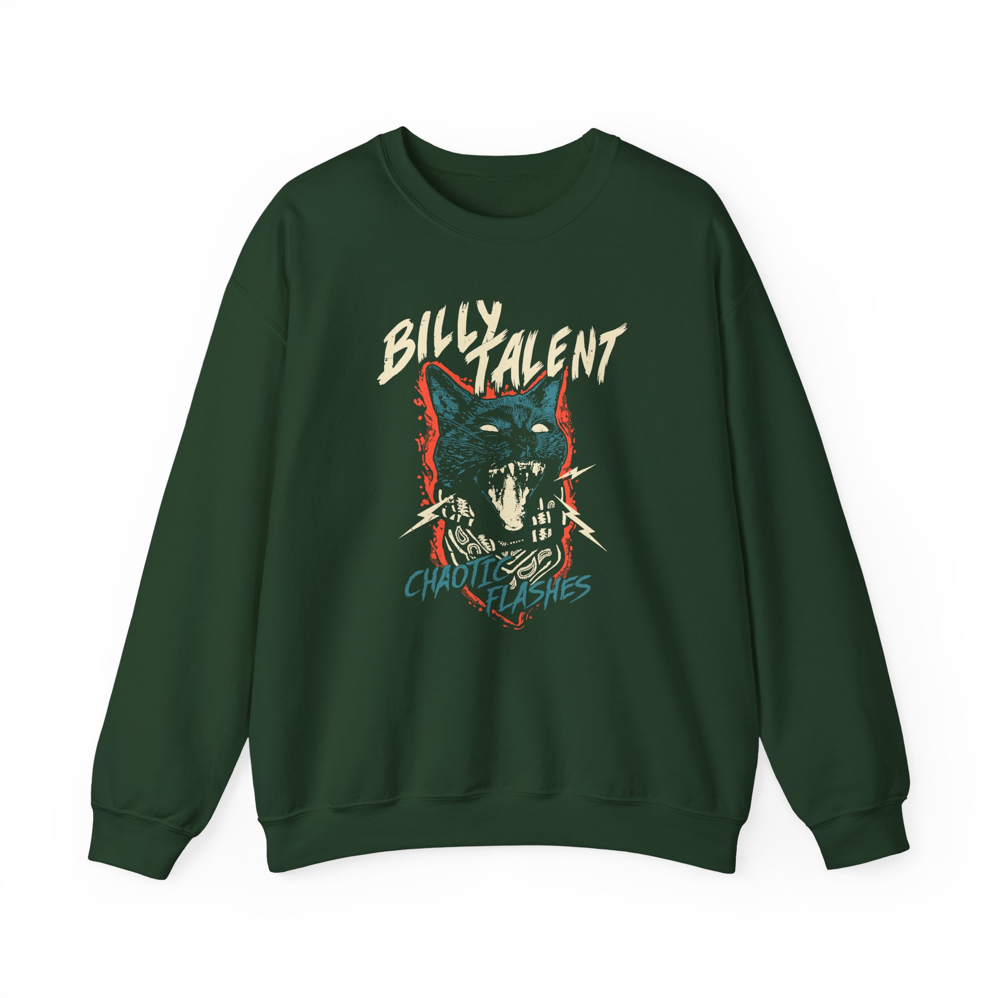 Billy Talent Chaotic Flashes Unisex Heavy Blend™ Crewneck Sweatshirt