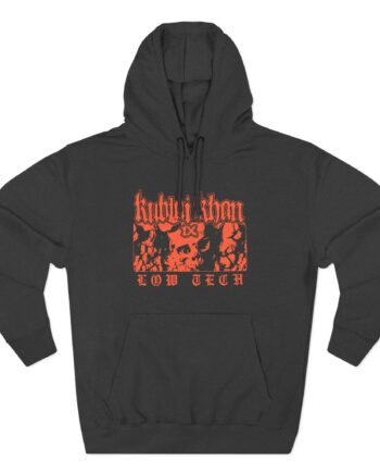 Kublai Khan - Low Tech Three-Panel Fleece Hoodie