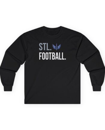St. Louis Battlehawks 108 Stitches Football Spiral Unisex Ultra Cotton Long Sleeve Tee