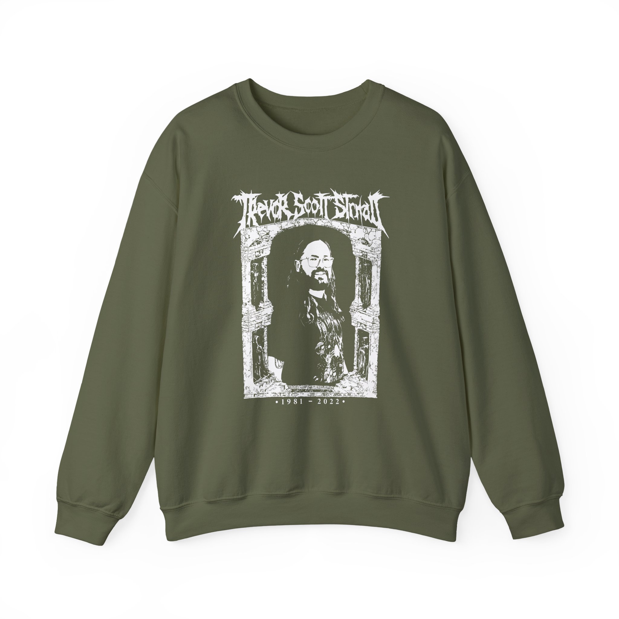 Papa Meat Trevor Scott Strnad Memorial Unisex Heavy Blendâ„¢ Crewneck Sweatshirt