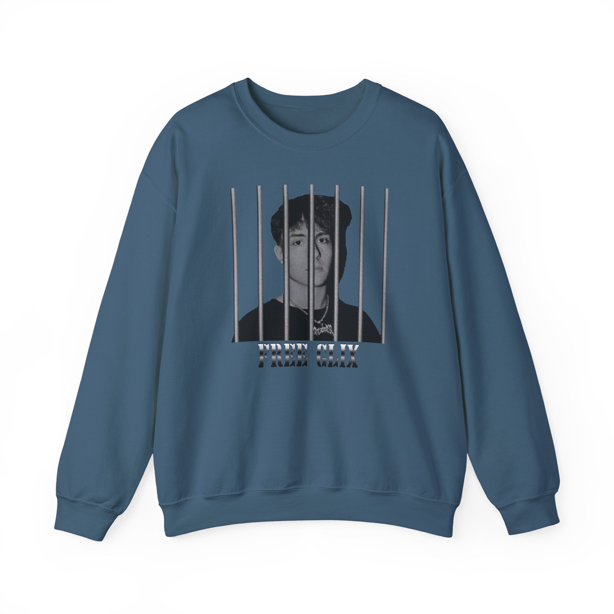 Free Clix Unisex Heavy Blendâ„¢ Crewneck Sweatshirt