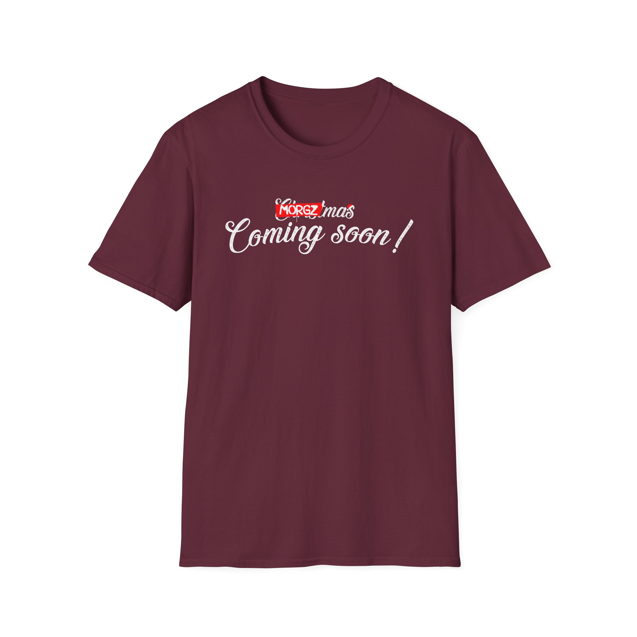 Morgz Christmas Unisex Softstyle T-Shirt