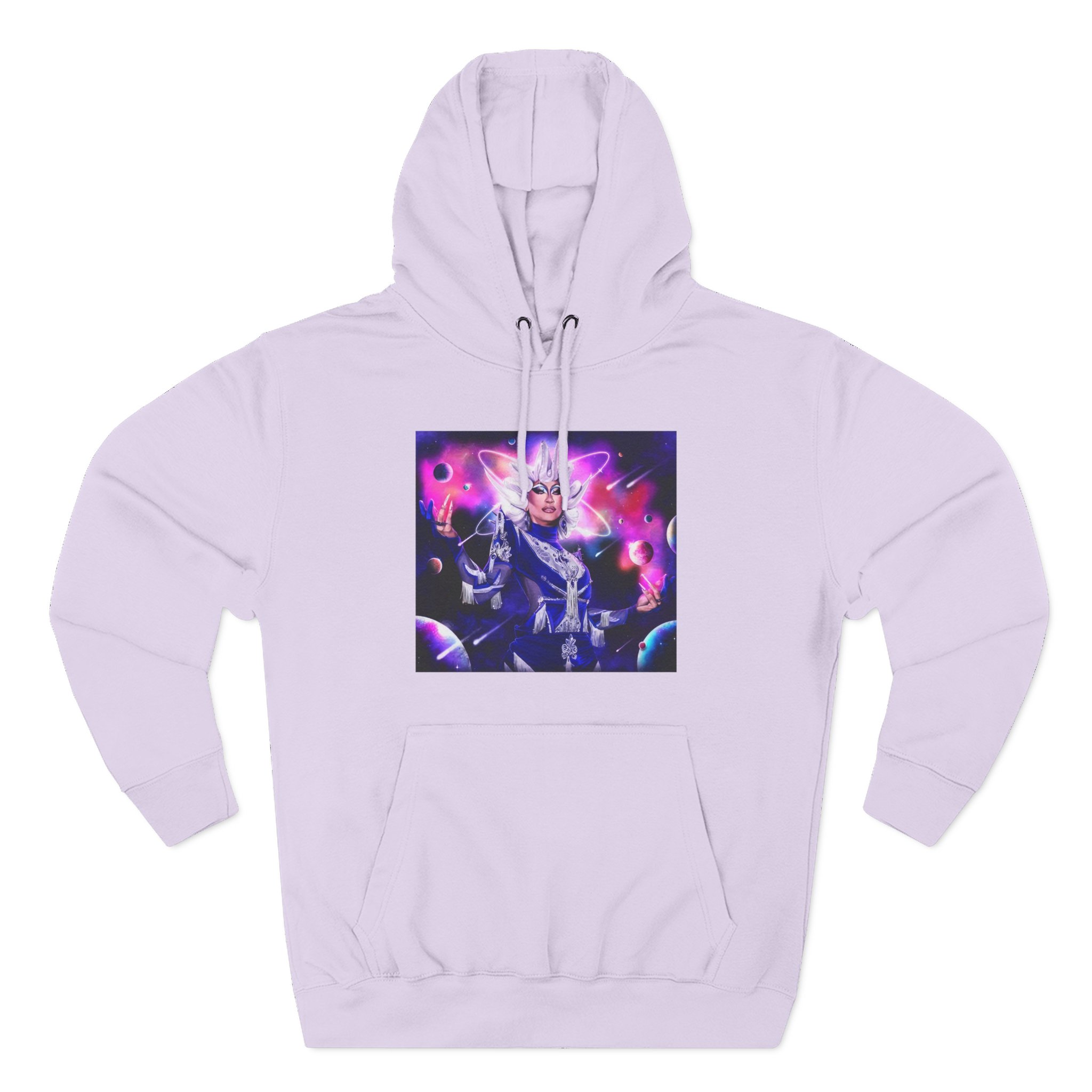 Anetra Galaxy Three-Panel Fleece Hoodie