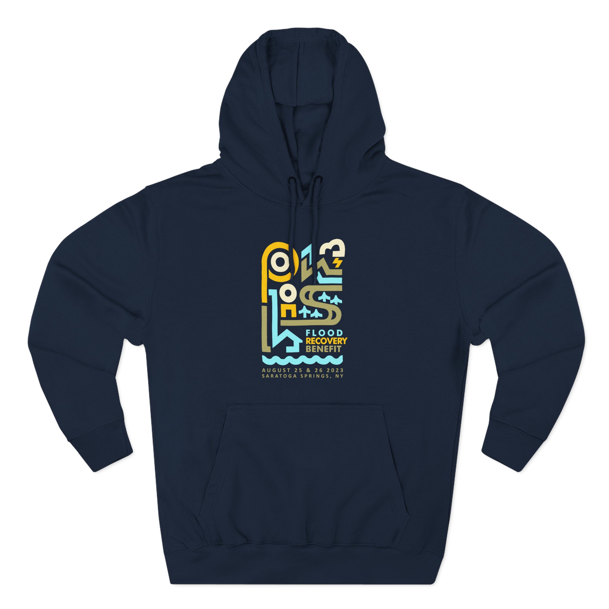 Phish Rise Above Three-Panel Fleece Hoodie