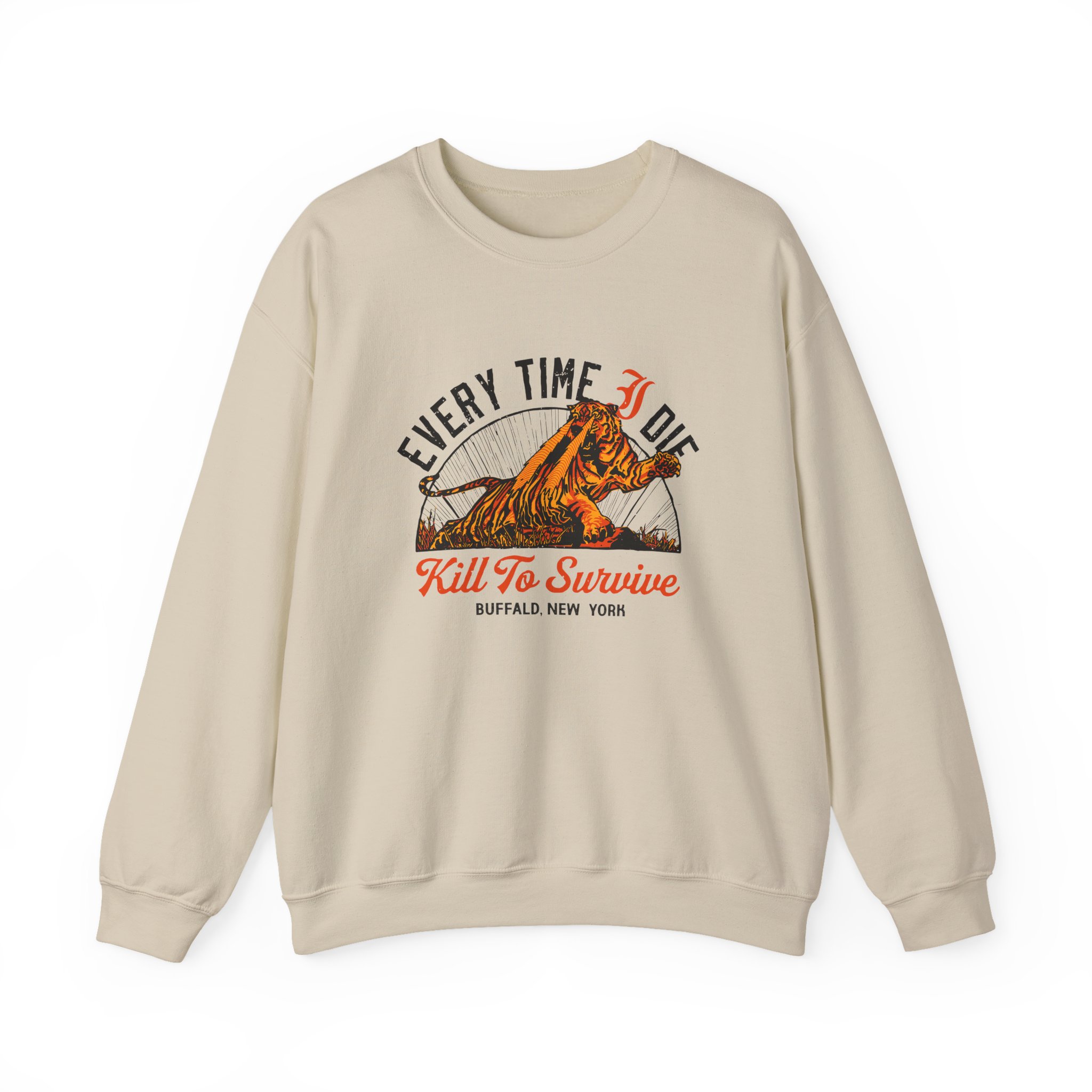Every Time I Die Kill to Survive Unisex Heavy Blend Crewneck Sweatshirt