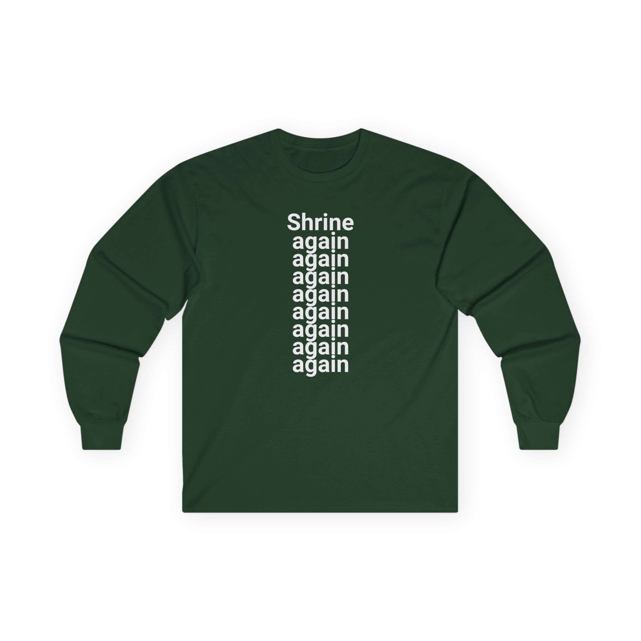 Fred Again Shrine Again Unisex Ultra Cotton Long Sleeve Tee