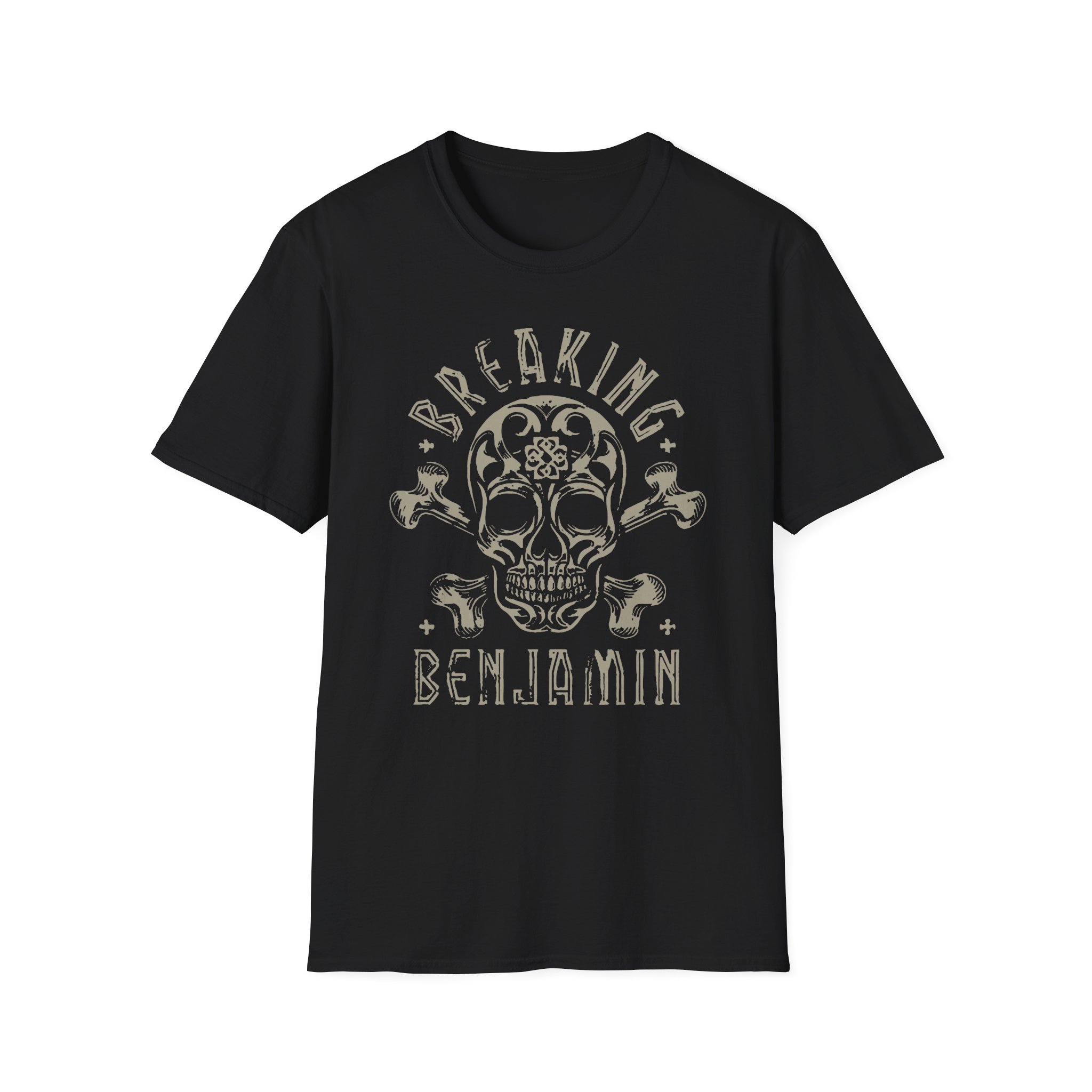 Breaking Benjamin Skull Unisex Softstyle T-Shirt