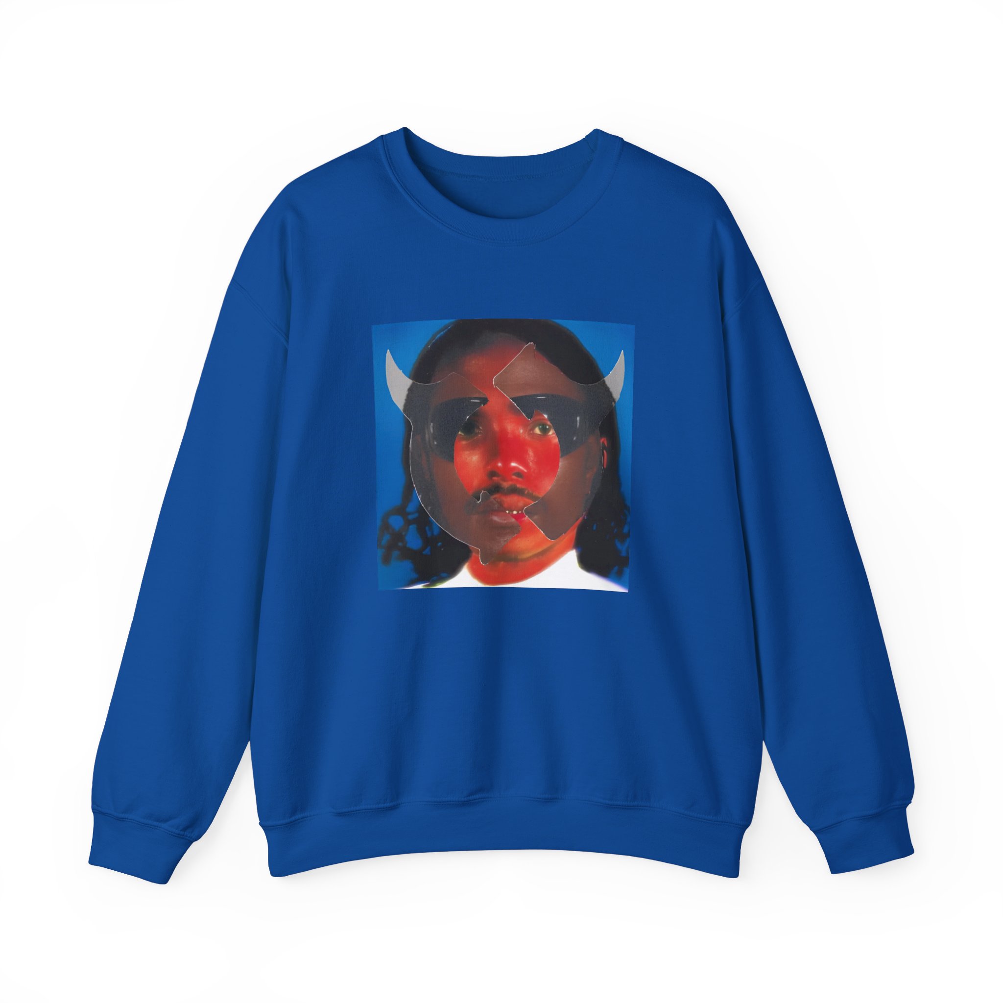 Steve Lacy Gemini Rights Album Cover Unisex Heavy Blendâ„¢ Crewneck Sweatshirt
