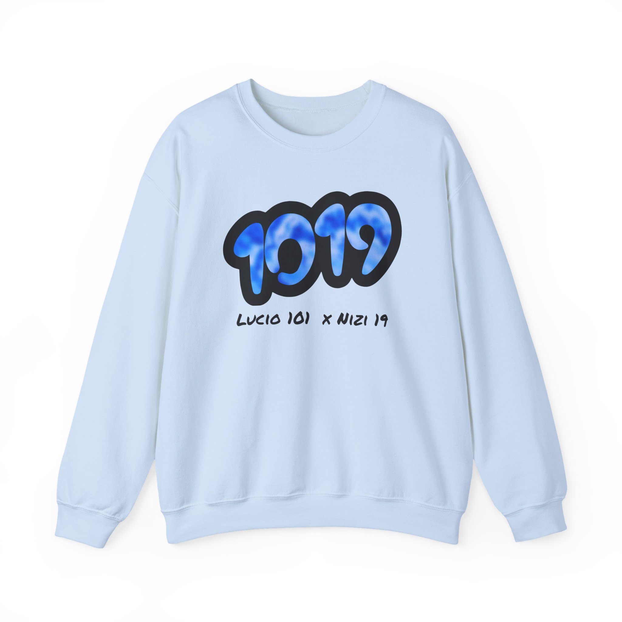 Lucio 101 x Nizi 19 Unisex Heavy Blendâ„¢ Crewneck Sweatshirt