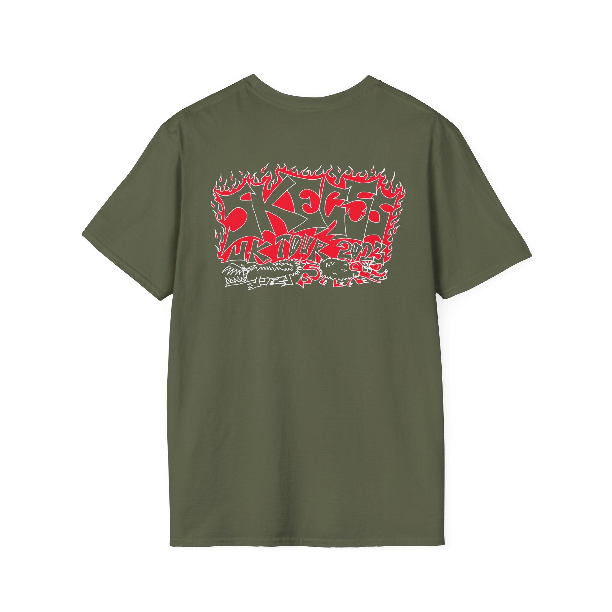 Skegss Rat Tour Unisex Softstyle T-Shirt