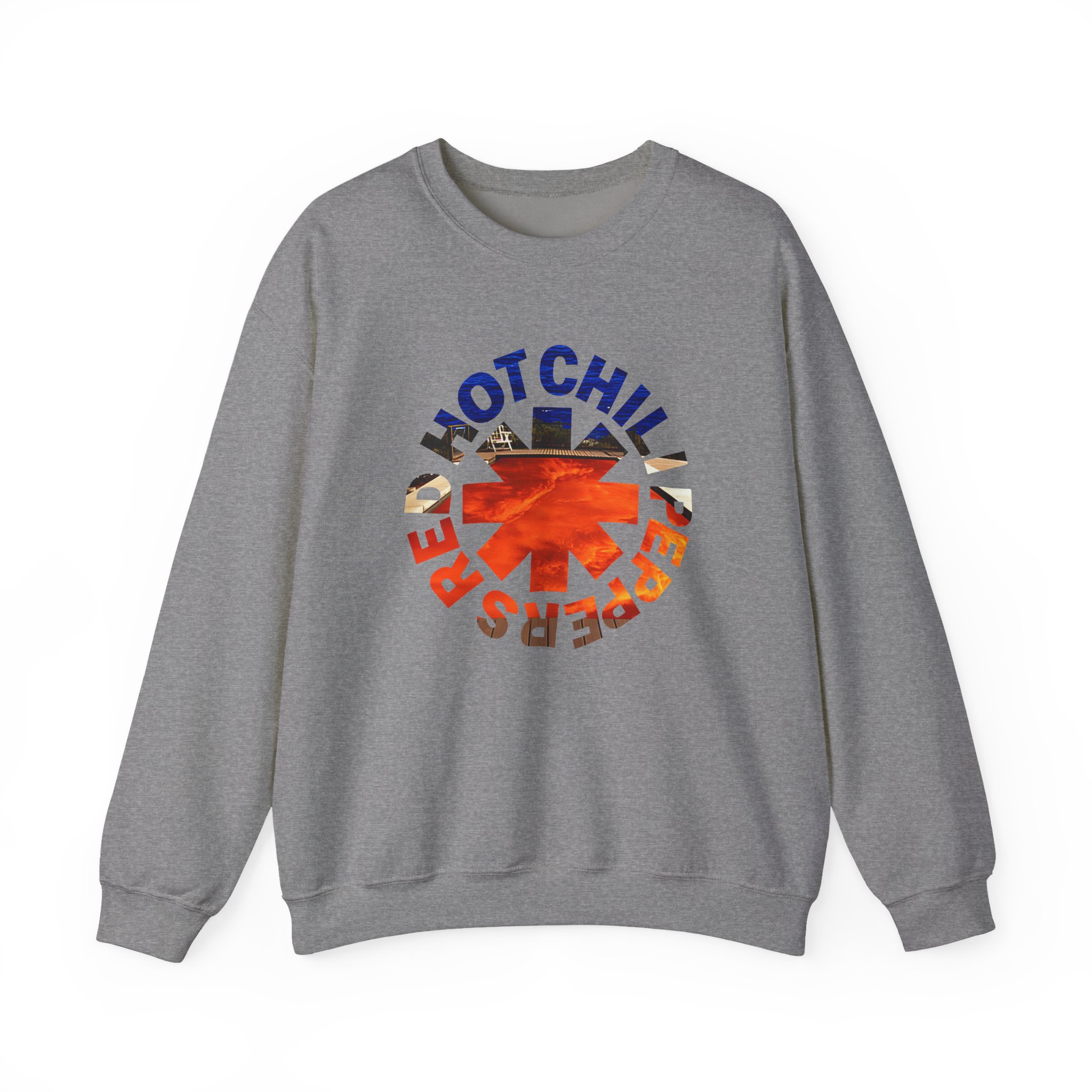 Red Hot Chili Peppers Californication Asterisk Unisex Heavy Blendâ„¢ Crewneck Sweatshirt