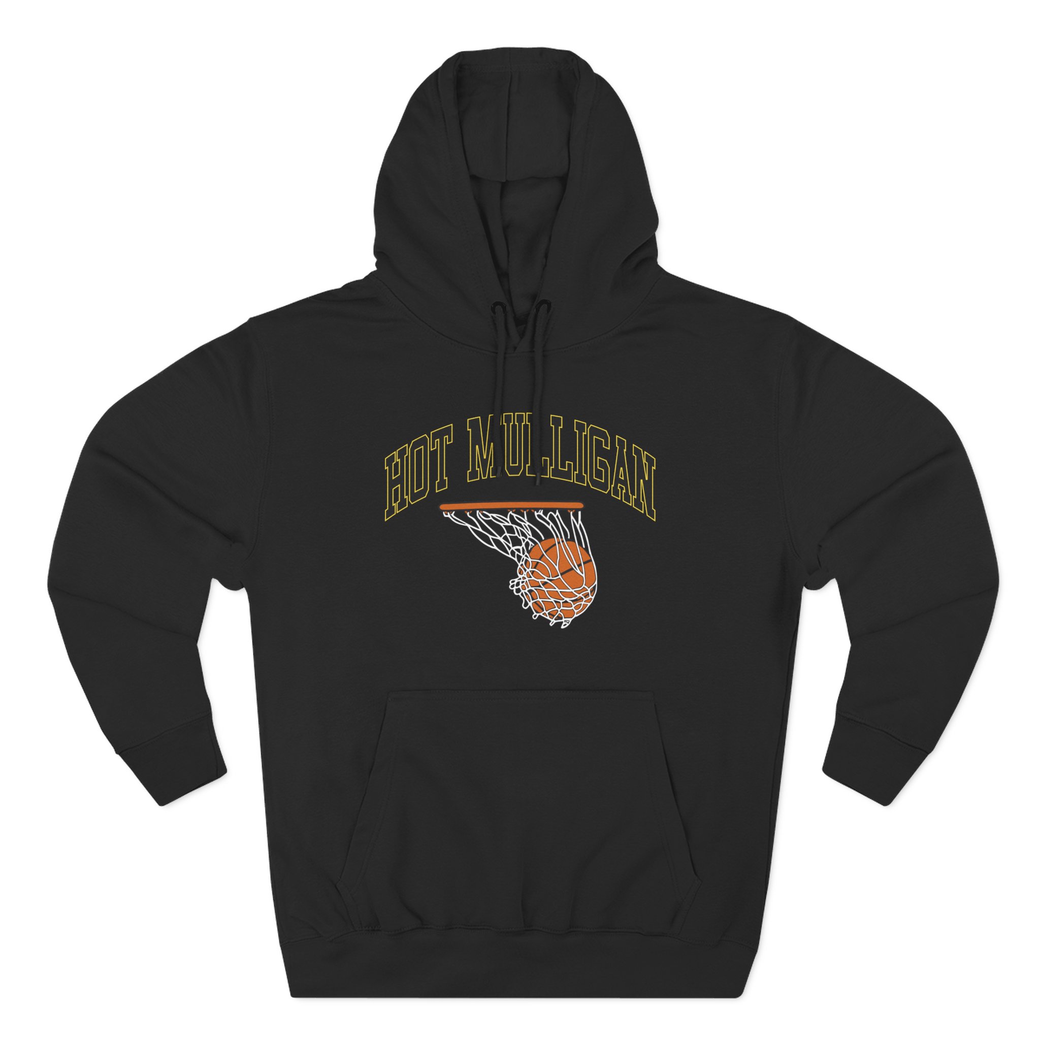 Hot Mulligan Basketball Three-Panel Fleece Hoodie