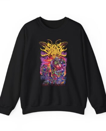Signs of the Swarm Among Us the Low & Empty Unisex Heavy Blend™ Crewneck Sweatshirt