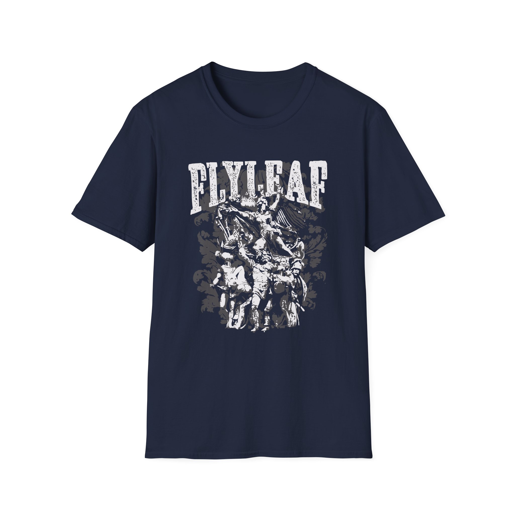 Flyleaf Carved Statues Unisex Softstyle T-Shirt