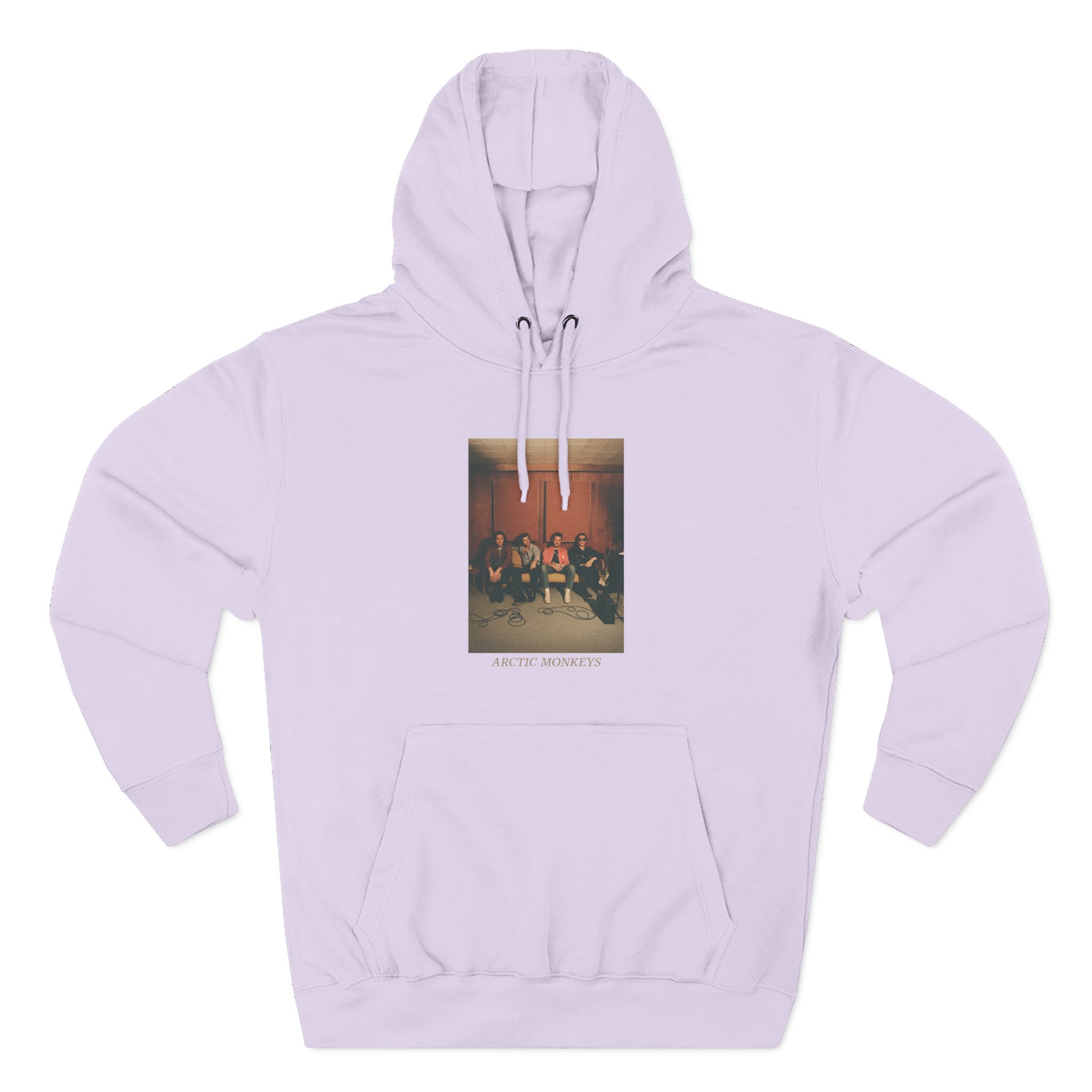 Arctic Monkeys Band Photo Three-Panel Fleece Hoodie