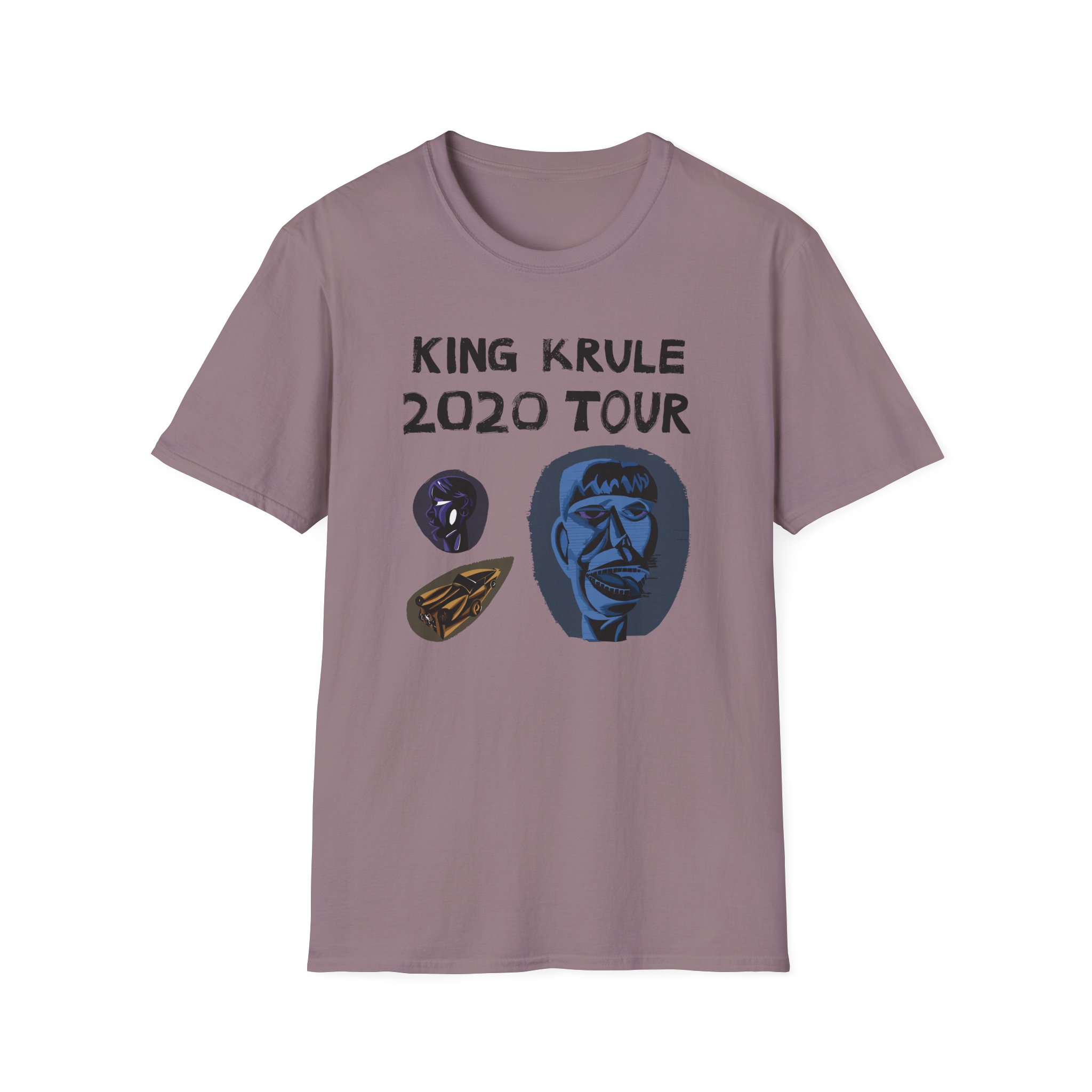King Krule King Krule Tour Uk Europe Unisex Softstyle T-Shirt