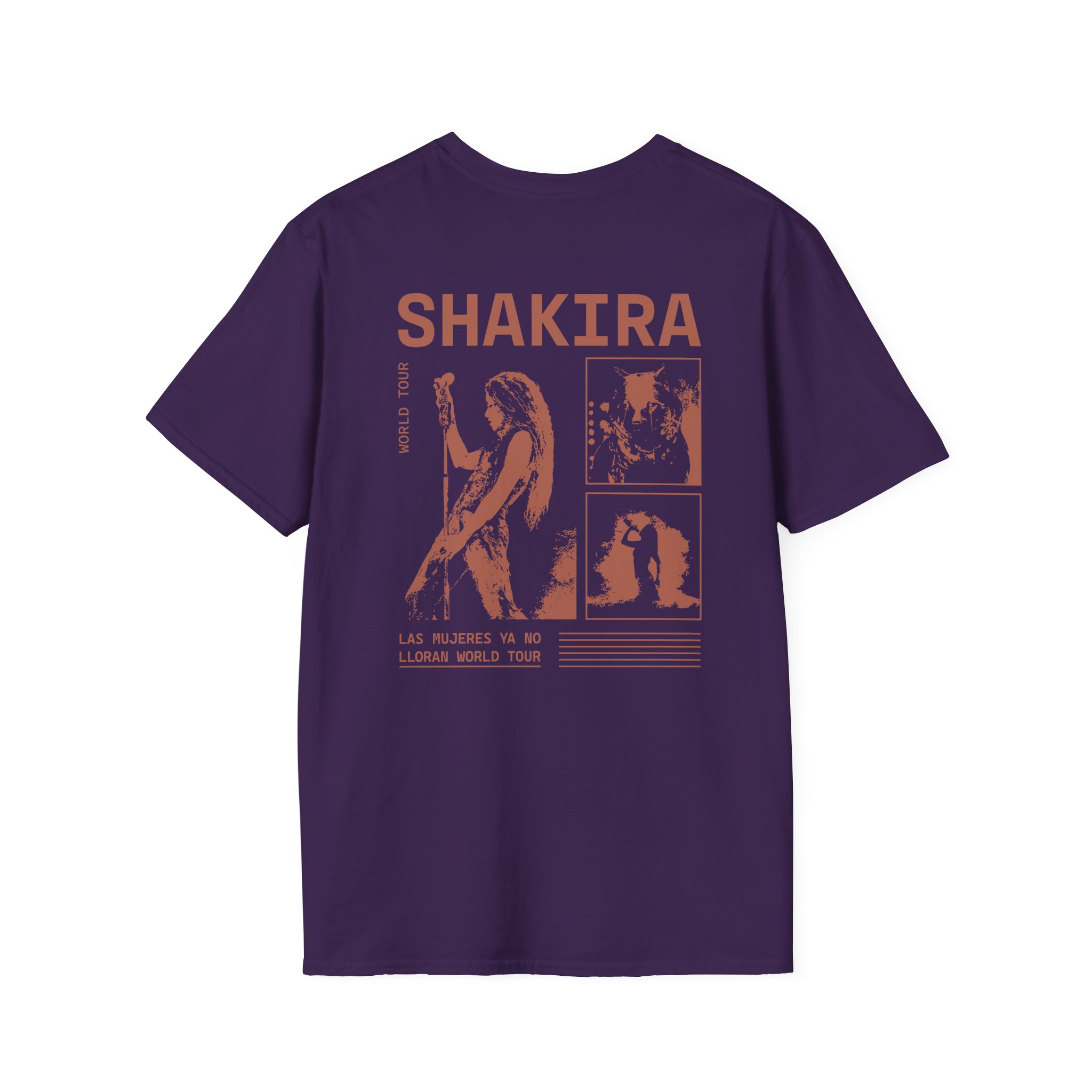 Shakira LMYNL World Tour Unisex Softstyle T-Shirt