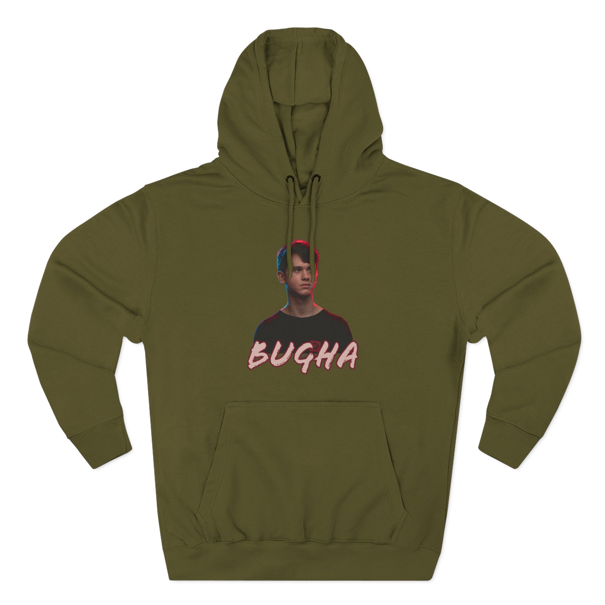 Bugha Three-Panel Fleece Hoodie