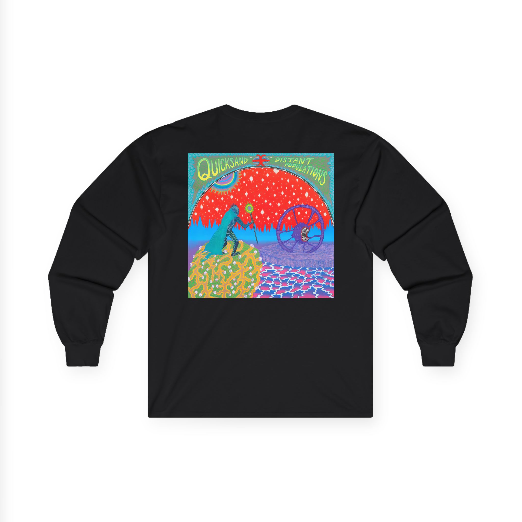 Quicksand Distant Populations Unisex Ultra Cotton Long Sleeve Tee