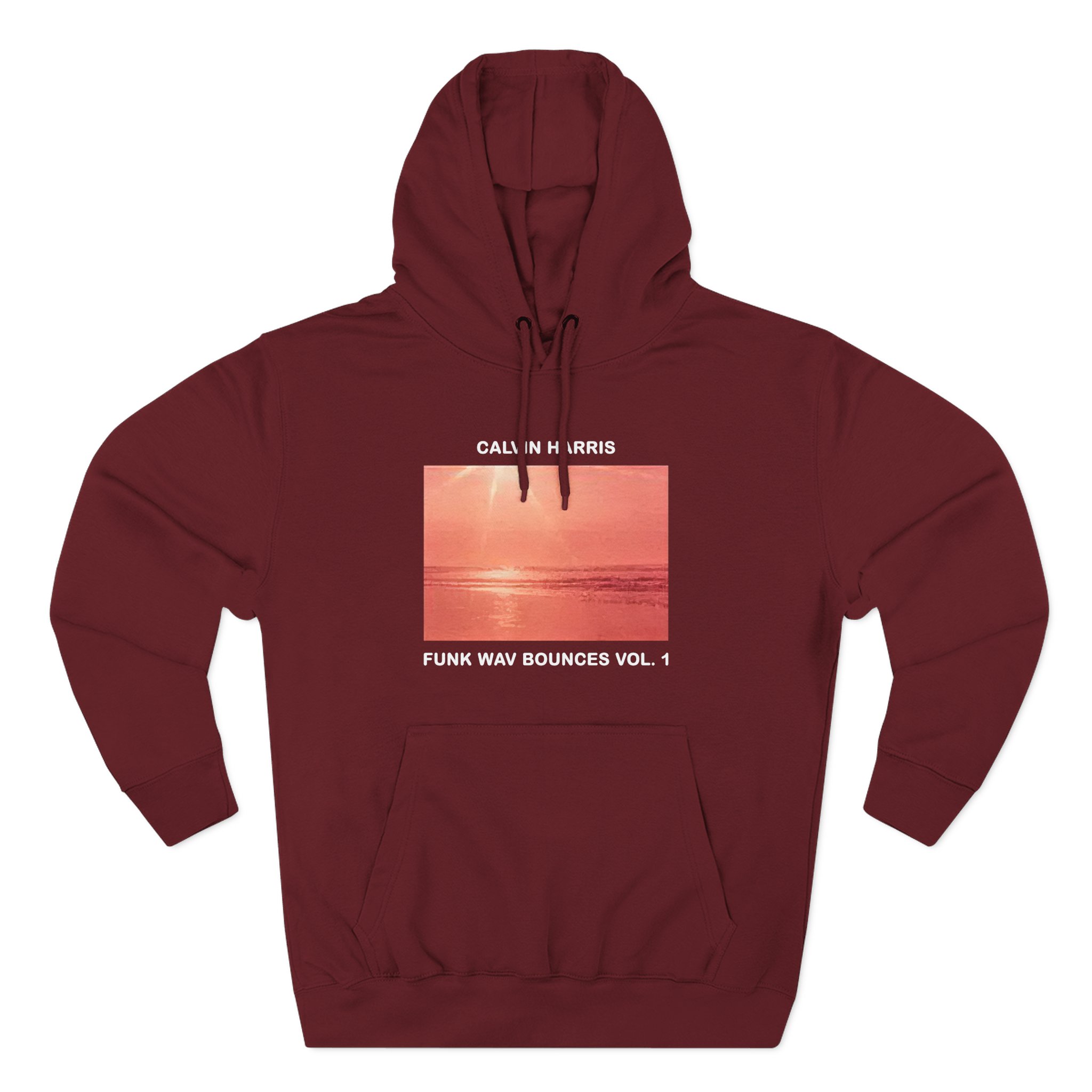 Calvin Harris' Funk Wav Bounces Vol 1 Three-Panel Fleece Hoodie