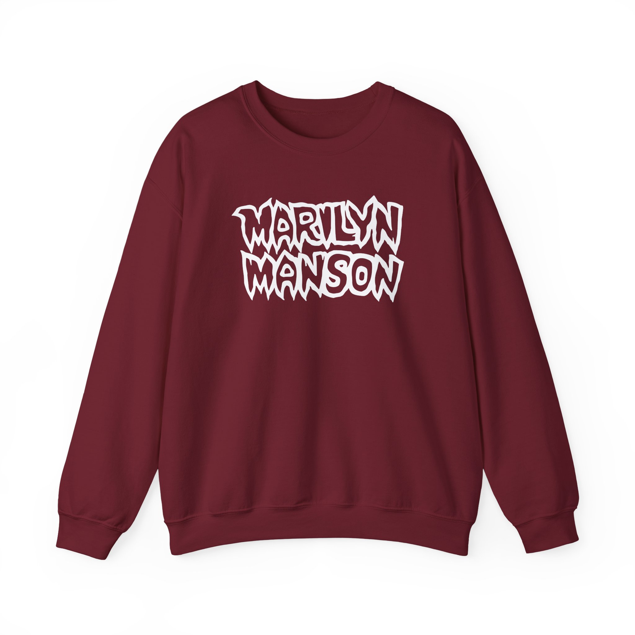 Marilyn Manson Unisex Heavy Blendâ„¢ Crewneck Sweatshirt