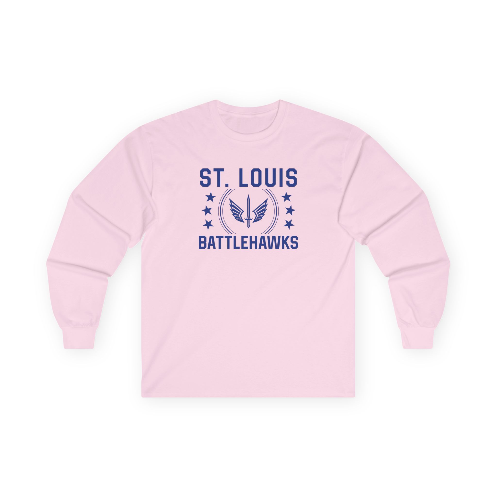 St. Louis Battlehawks Sportiqe Comfy Unisex Ultra Cotton Long Sleeve Tee