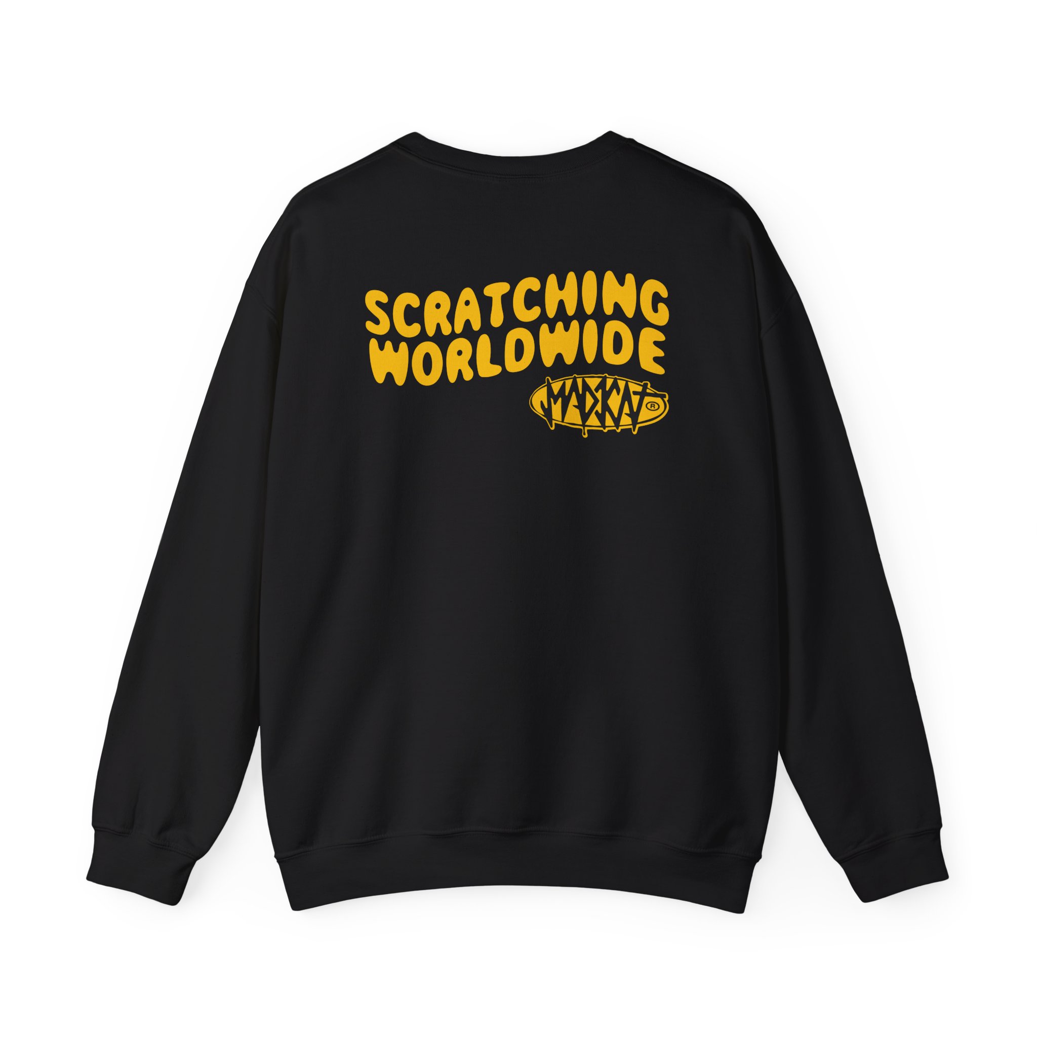 Rubius Scratching Worldwide Unisex Heavy Blendâ„¢ Crewneck Sweatshirt