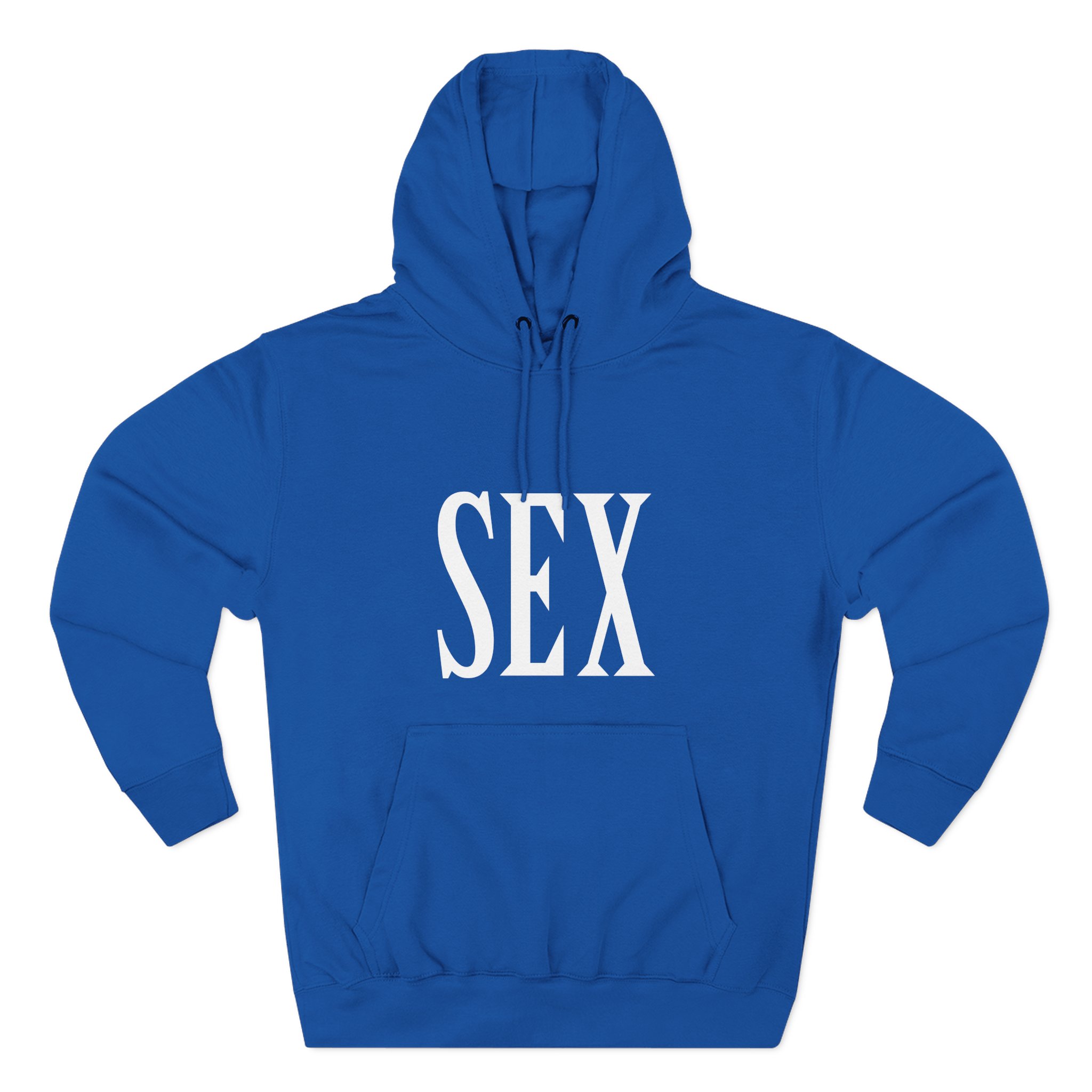 Sexmane Three-Panel Fleece Hoodie