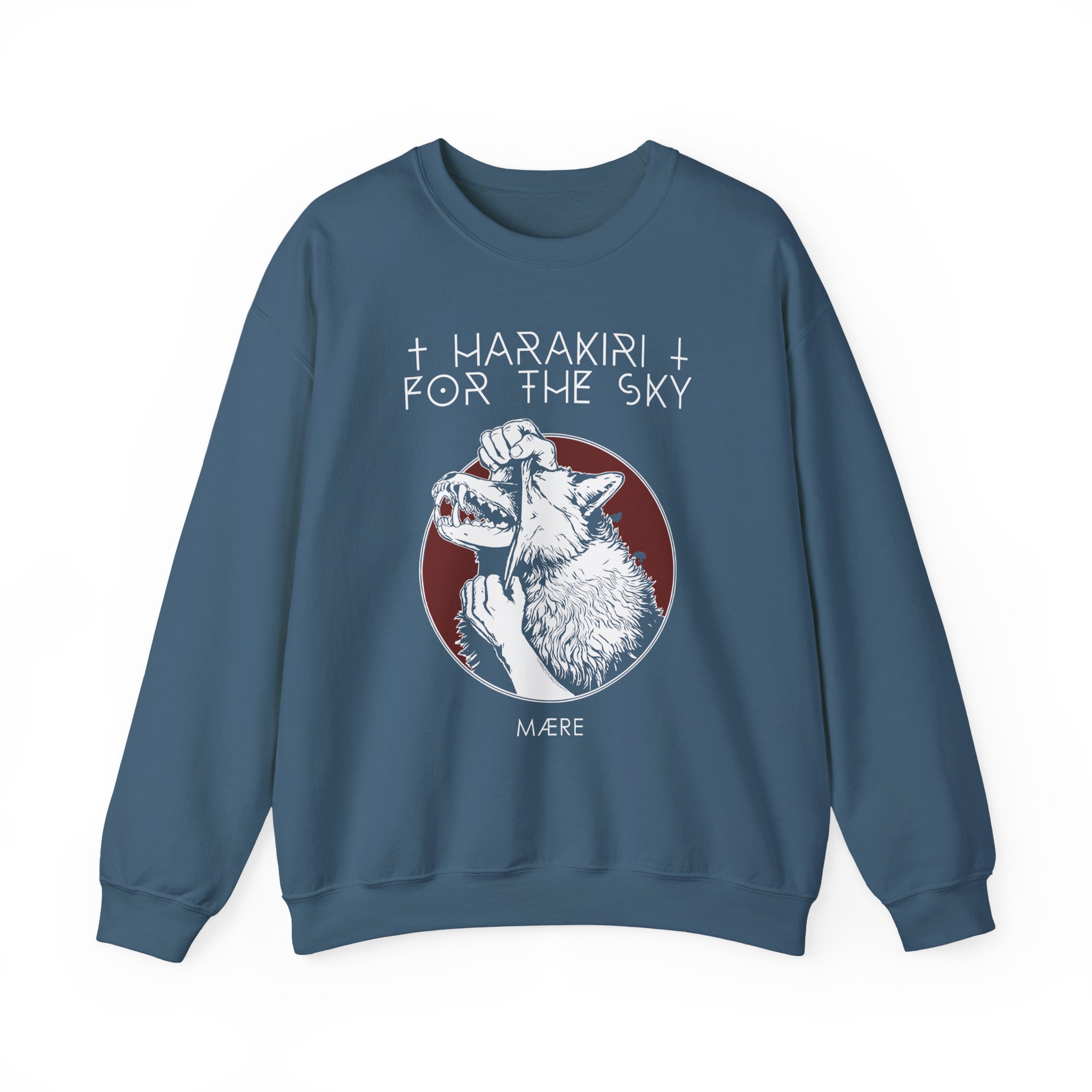 Harakiri for the Sky Maere Unisex Heavy Blendâ„¢ Crewneck Sweatshirt