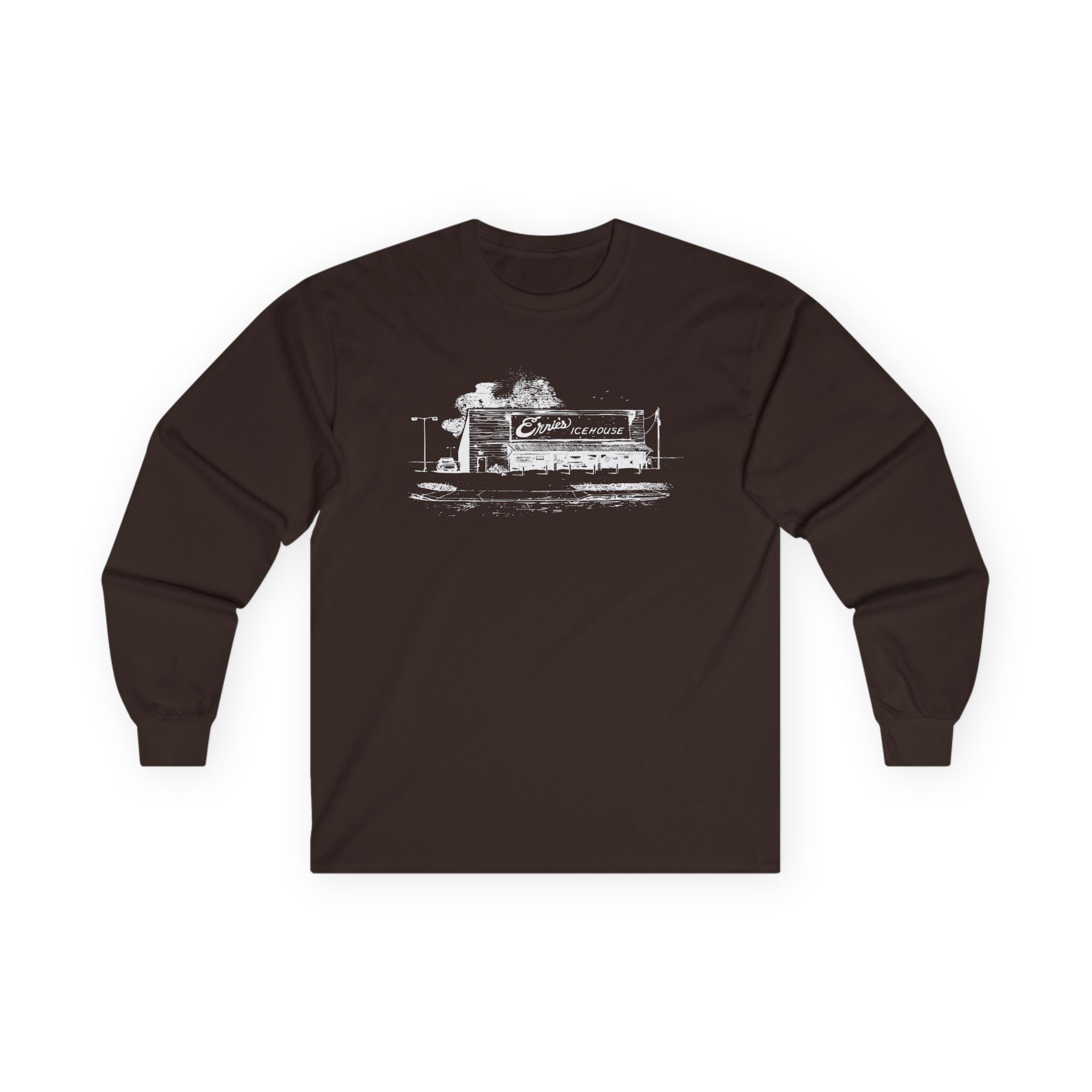 Clint Black Ernie's Ice House Unisex Ultra Cotton Long Sleeve Tee