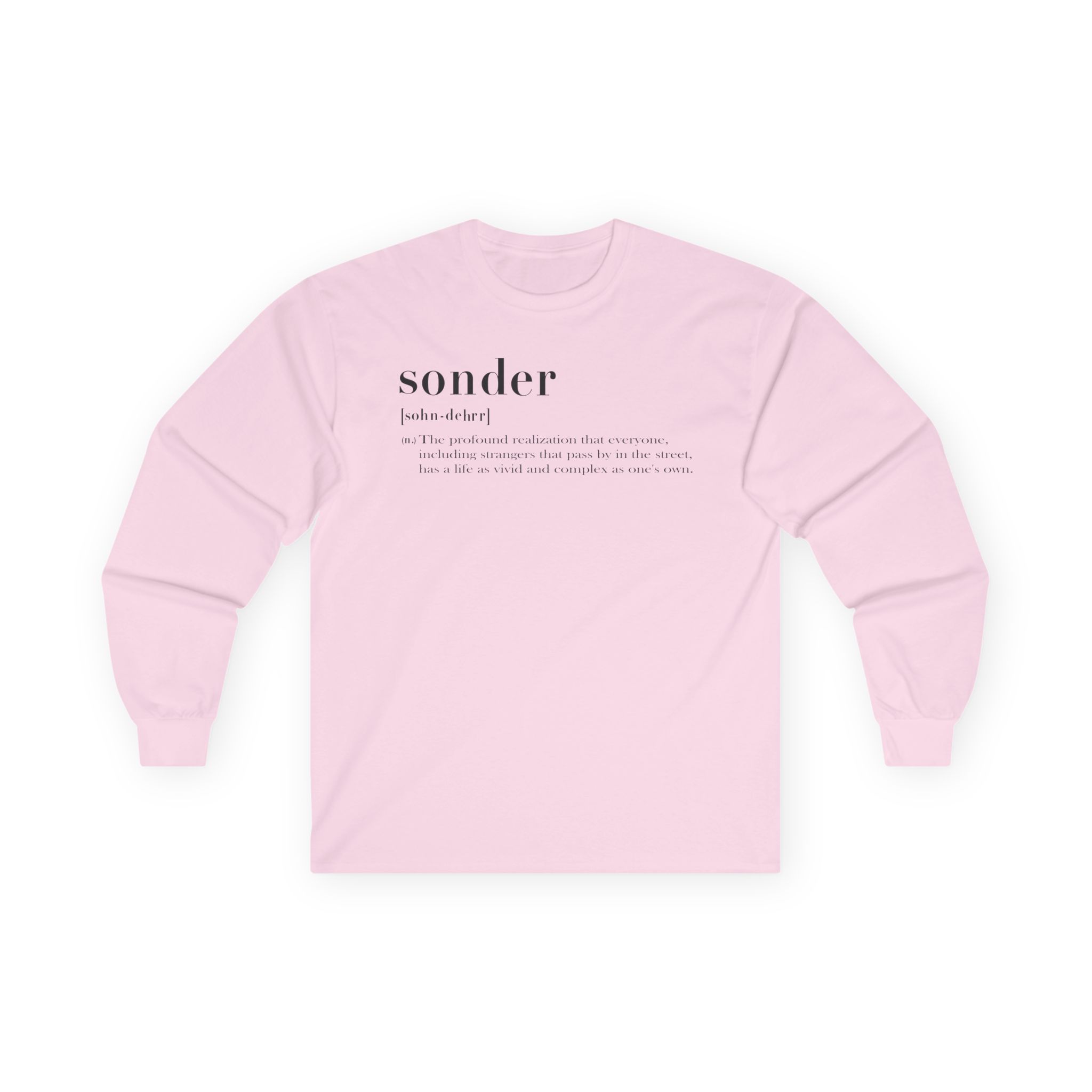 Sonder Definition Unisex Ultra Cotton Long Sleeve Tee