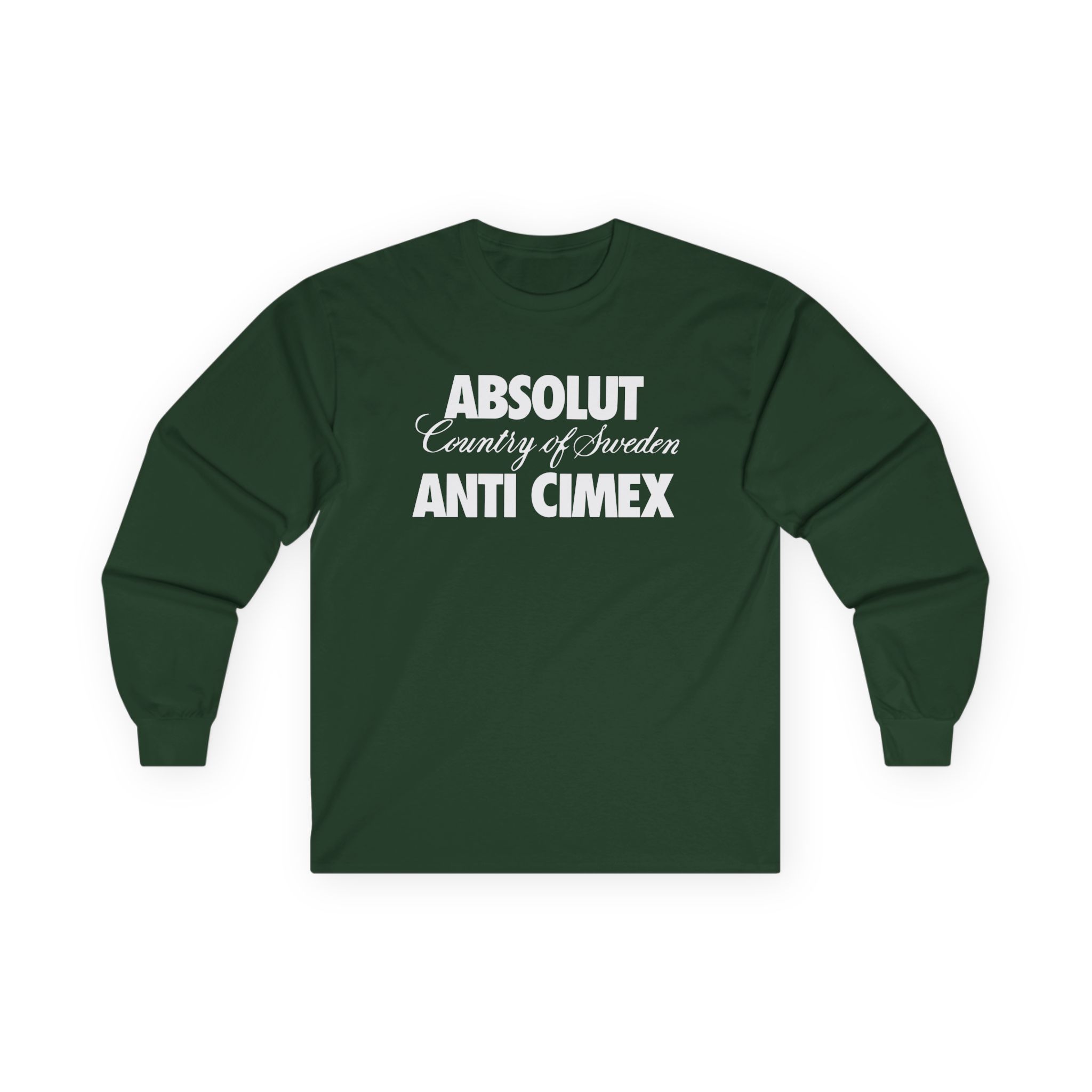 Anti Cimex Absolut Country of Sweden Unisex Ultra Cotton Long Sleeve Tee