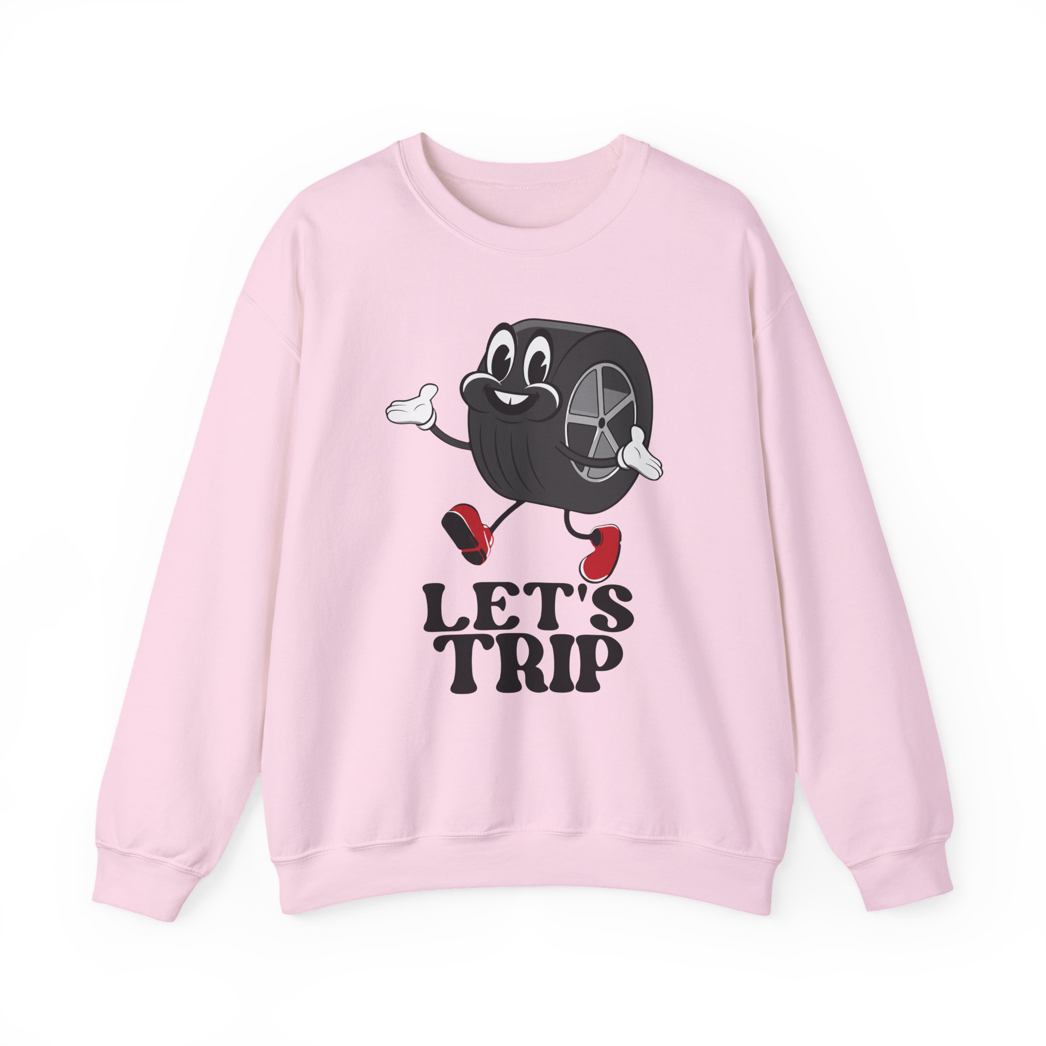 Sturniolo Triplets Lets Trip Wheelie Unisex Heavy Blendâ„¢ Crewneck Sweatshirt