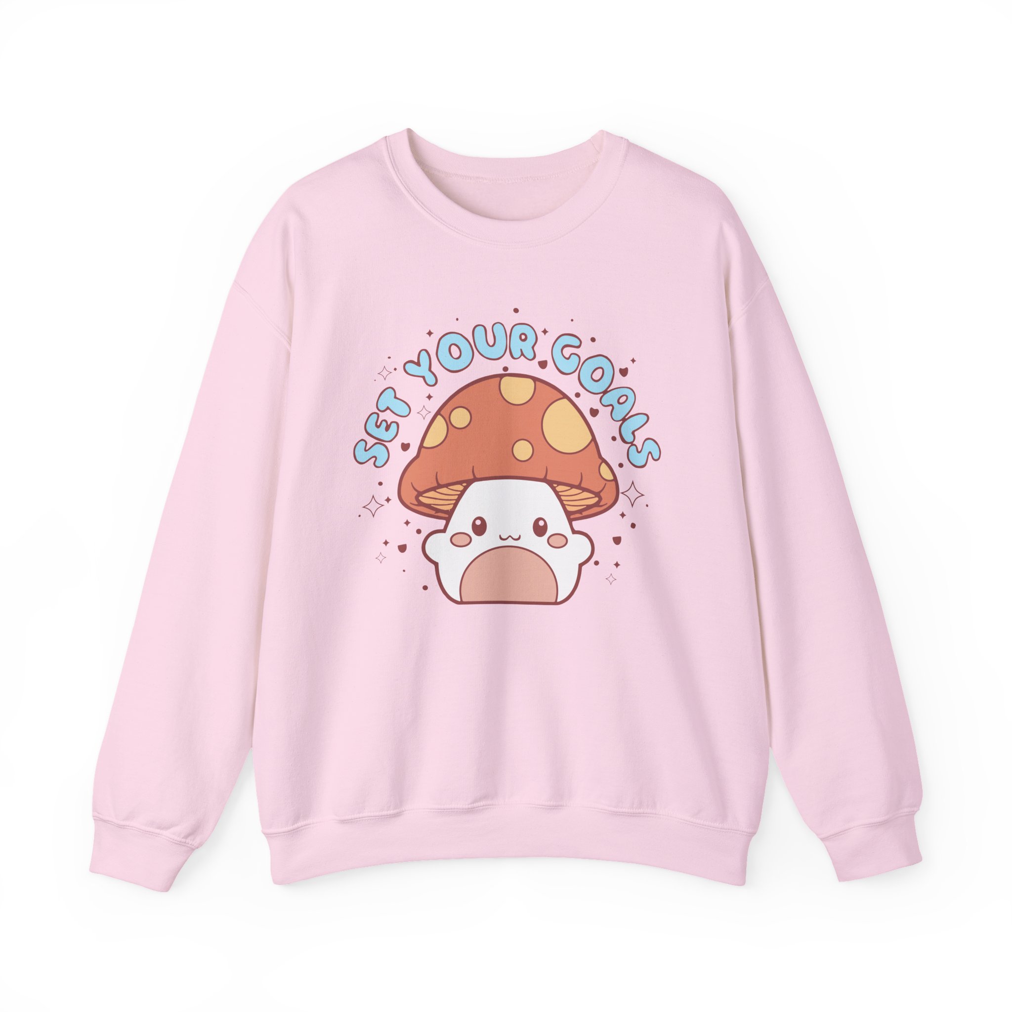 Set Your Goals Shroom Unisex Heavy Blendâ„¢ Crewneck Sweatshirt