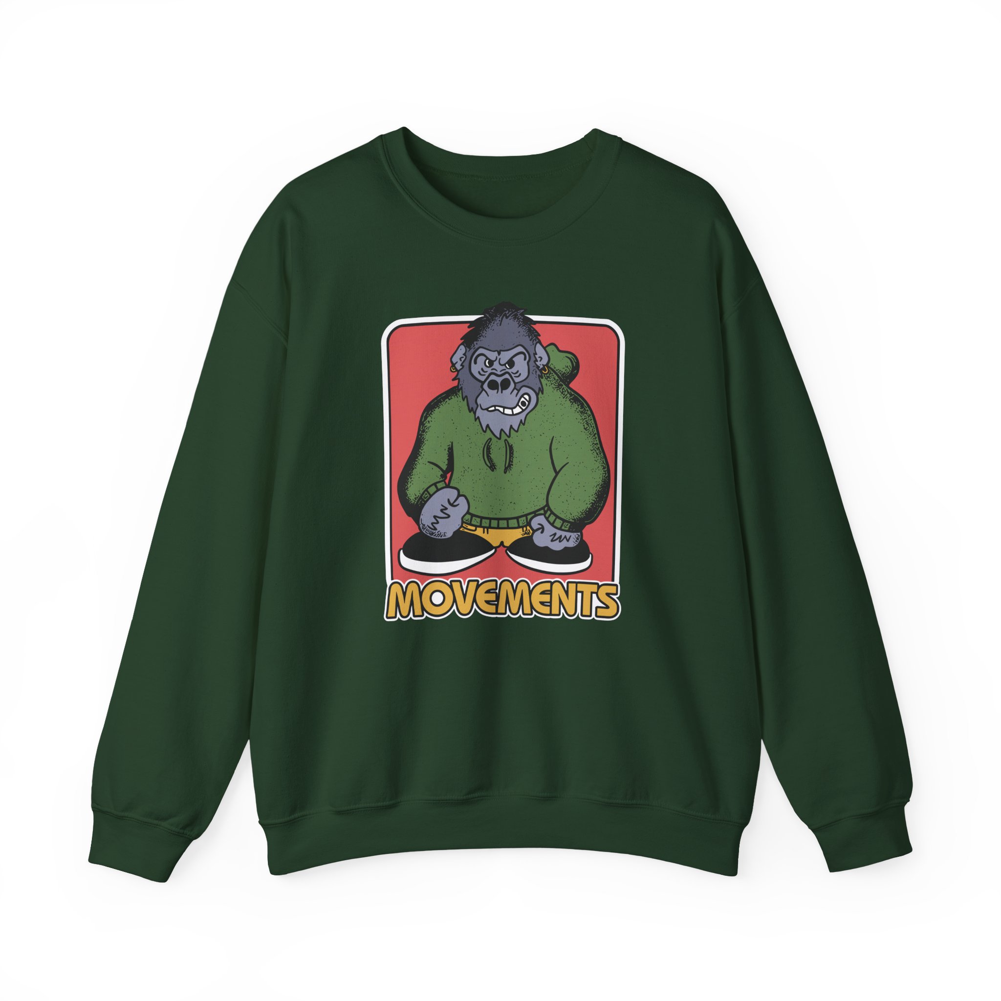 Movements Premium Gorilla Unisex Heavy Blendâ„¢ Crewneck Sweatshirt