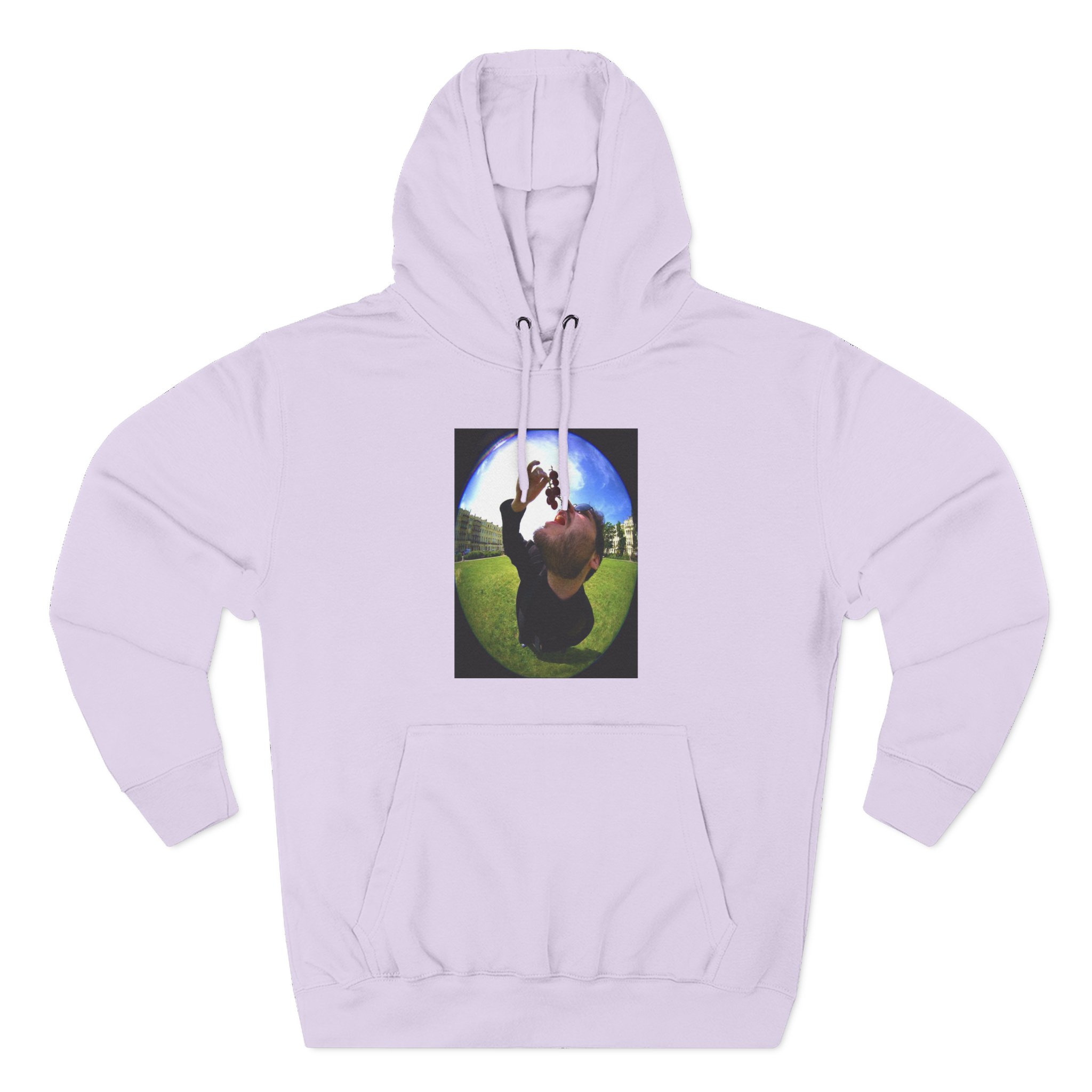 Grapes by James Marriott Three-Panel Fleece Hoodie