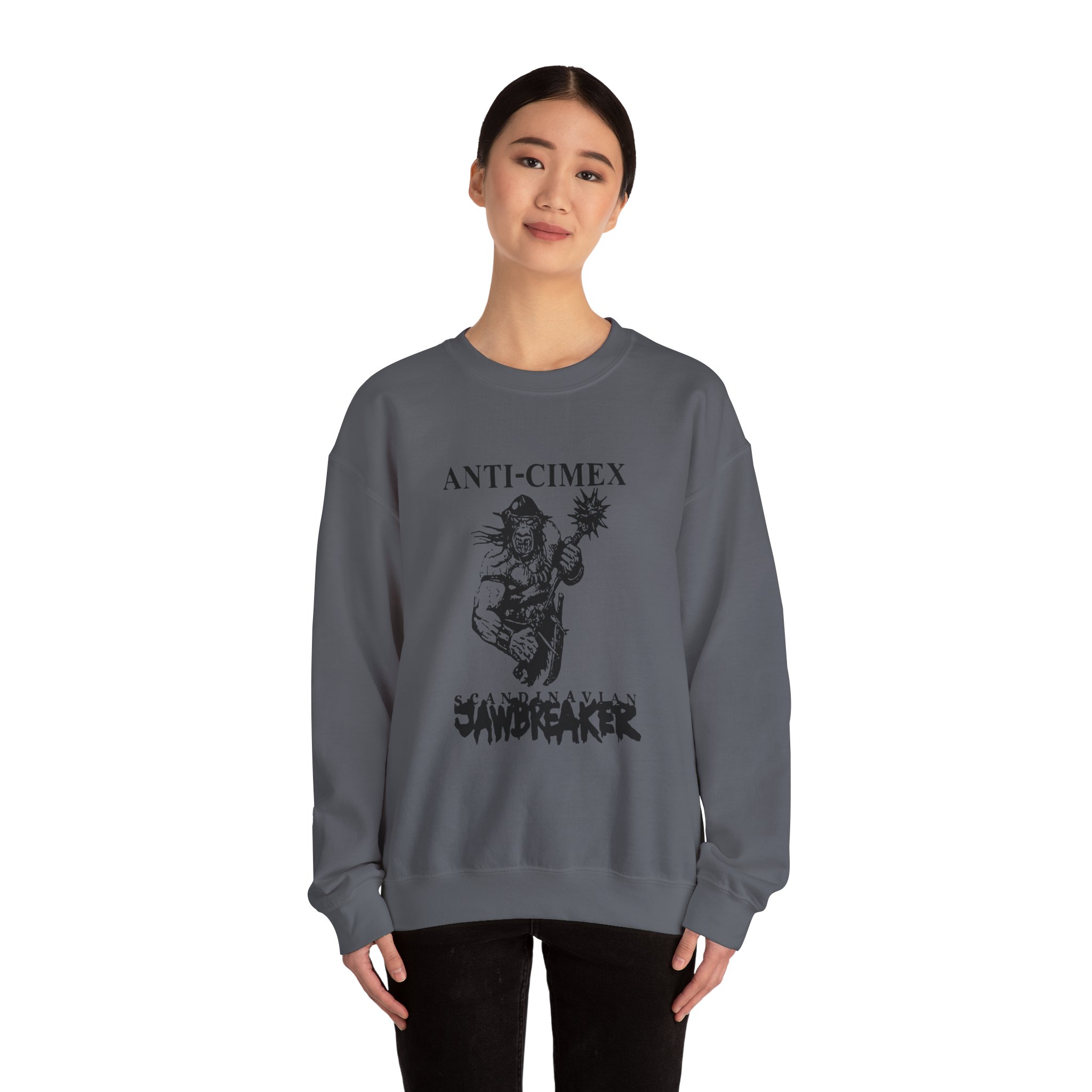 Anti Cimex Scandinavian Jawbreaker Unisex Heavy Blend Crewneck Sweatshirt