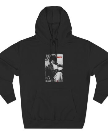 T Rex Nipple Three-Panel Fleece Hoodie