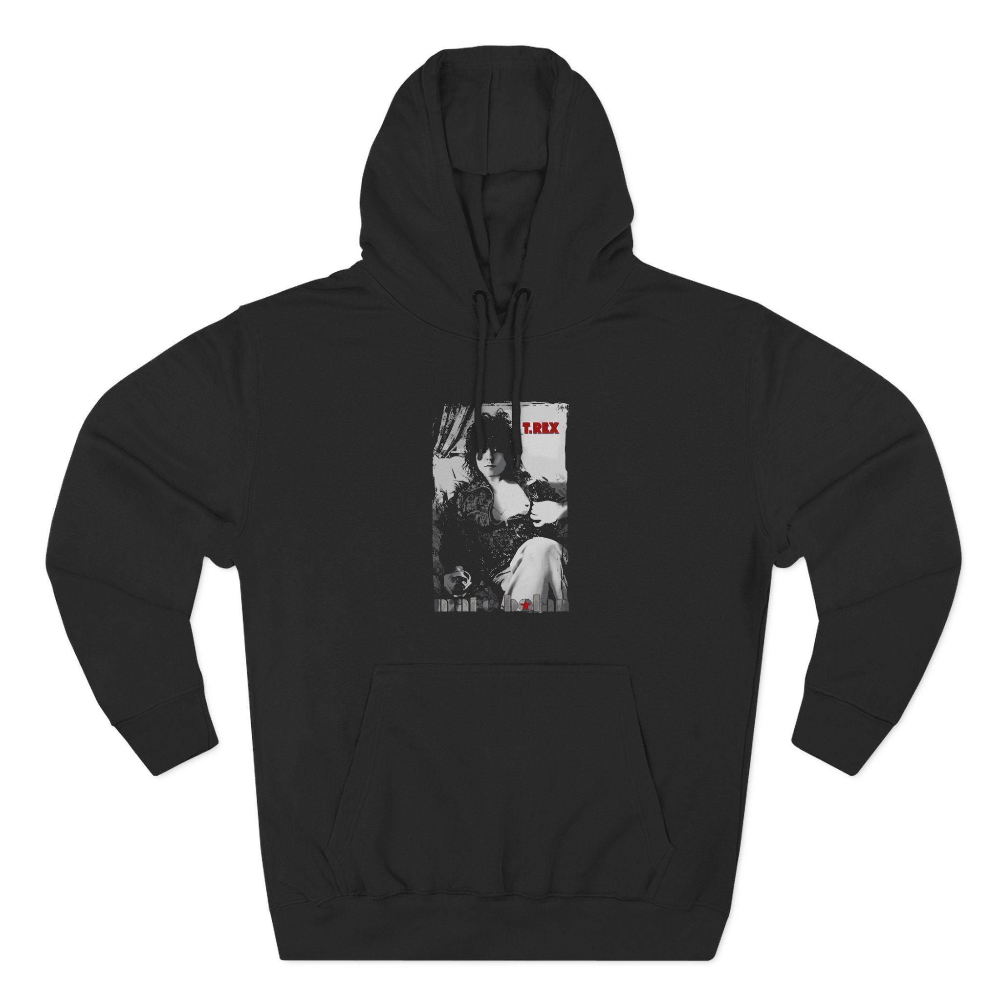 T Rex Nipple Three-Panel Fleece Hoodie
